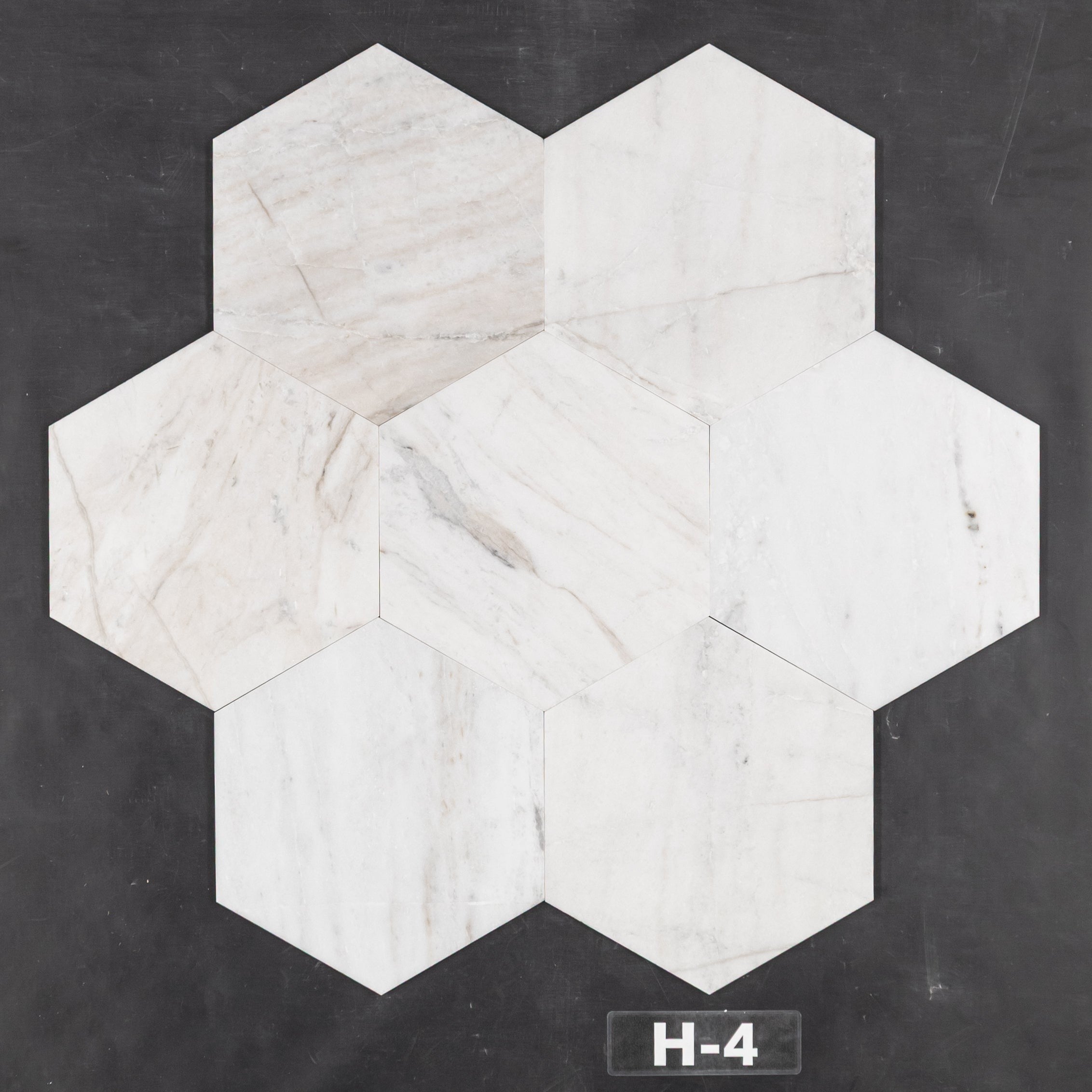 Elon Tile Bianco Oro Field Tile tile pattern swatch — available at Surface Group