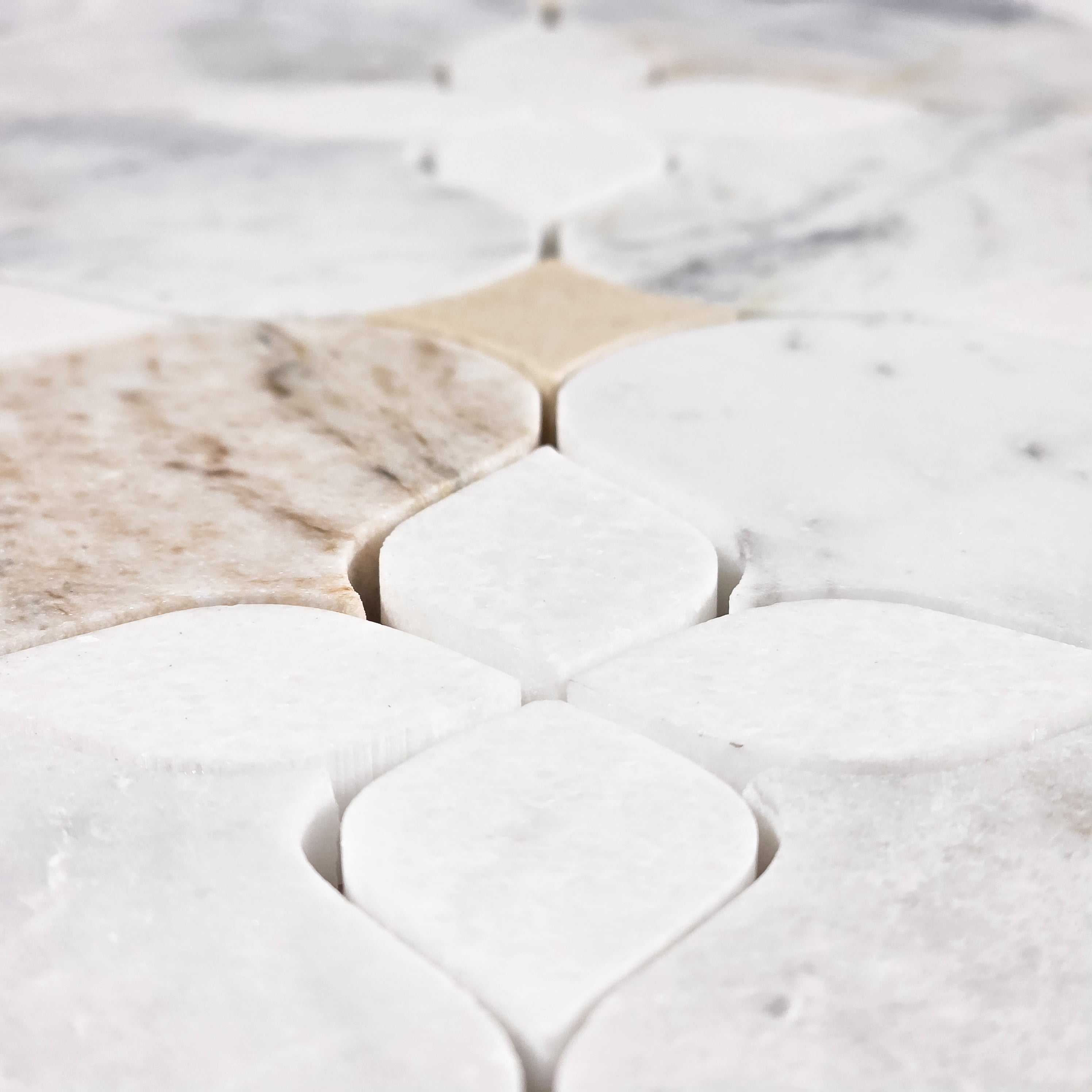 Elon Tile Silhouette tile arrangement — available at Surface Group
