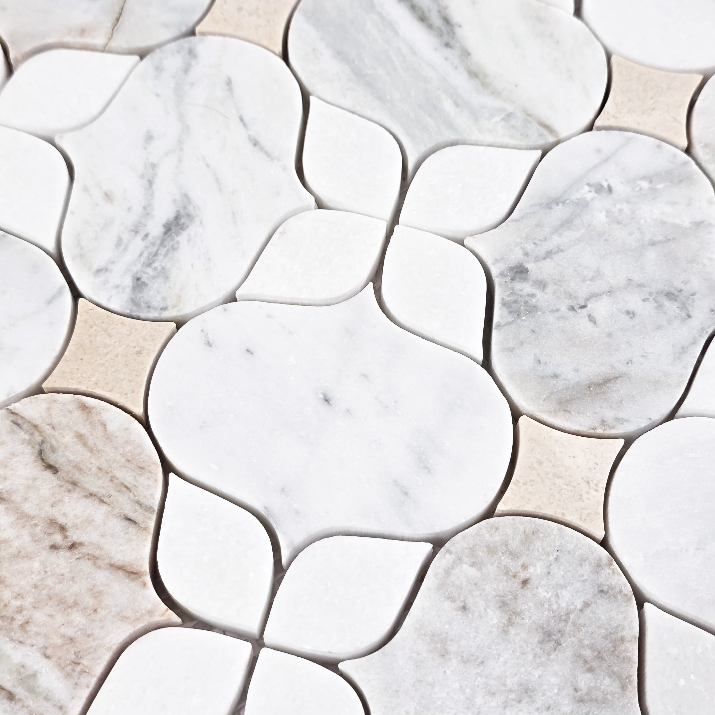 Elon Tile Silhouette tile arrangement — available at Surface Group