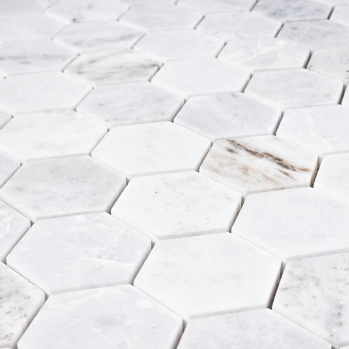 Elon Tile Hexagon tile arrangement — available at Surface Group