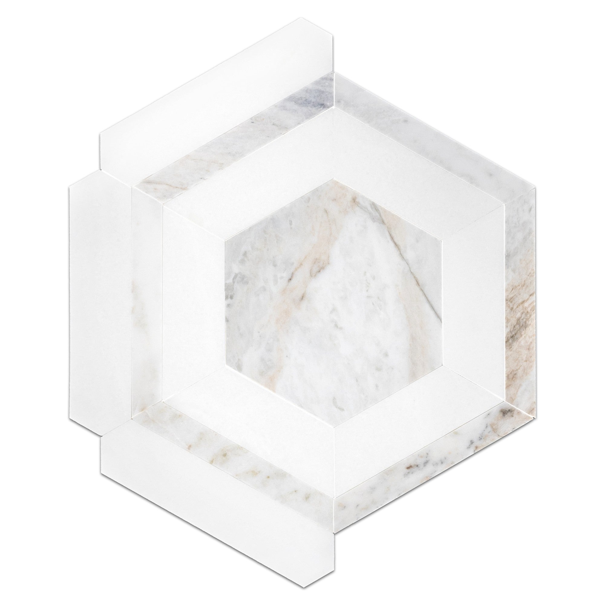 Elon Tile Honeycomb tile — available at Surface Group