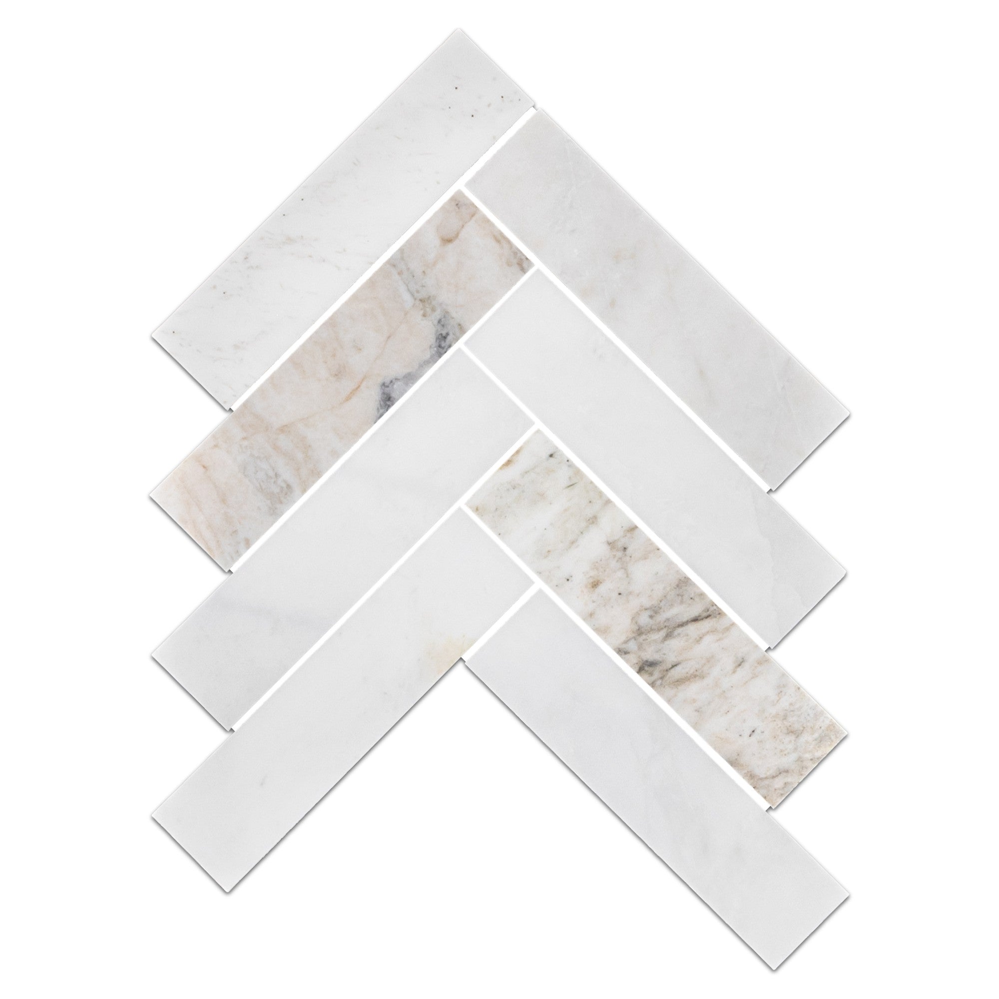 Elon Tile Herringbone tile — available at Surface Group