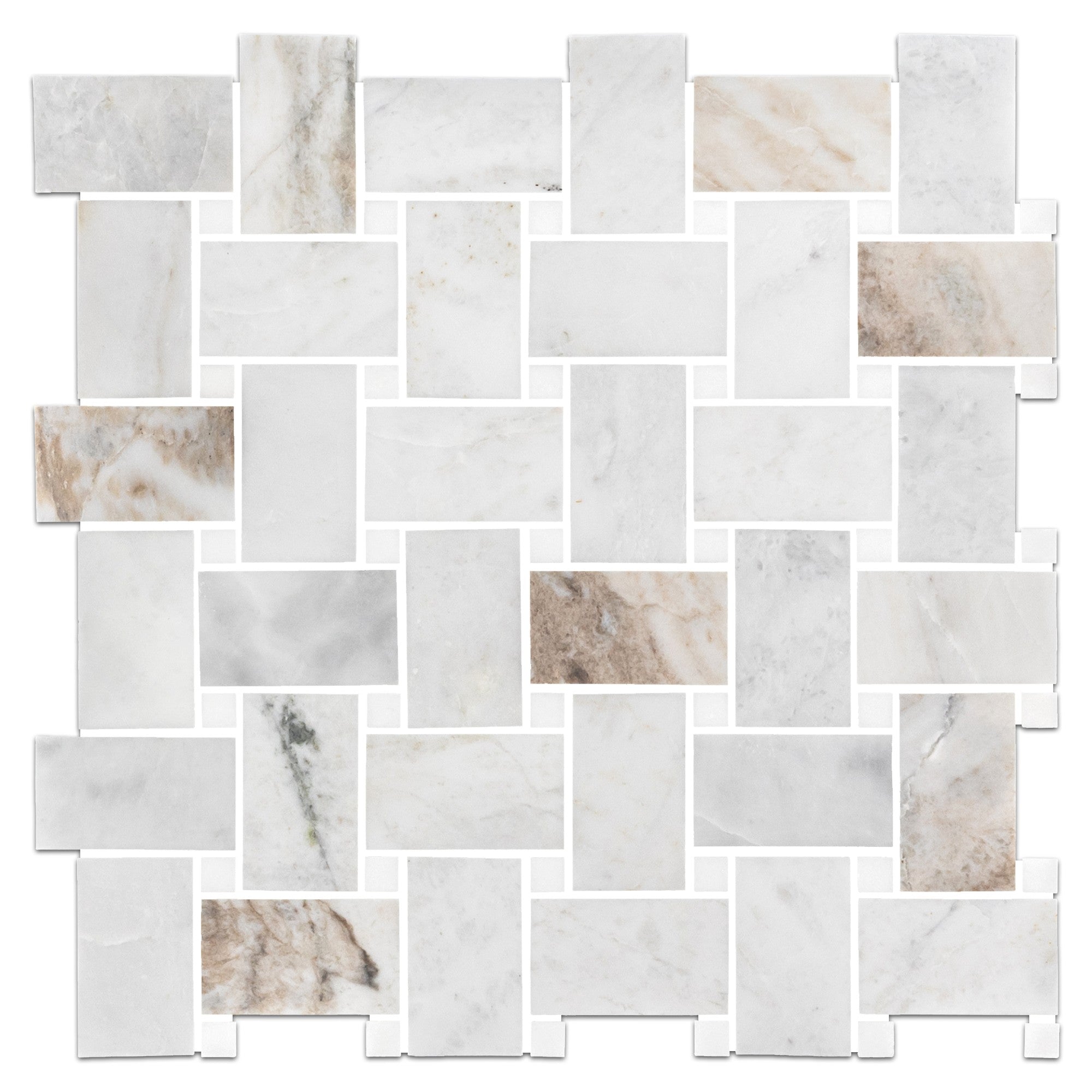 Elon Tile Basketweave tile — available at Surface Group