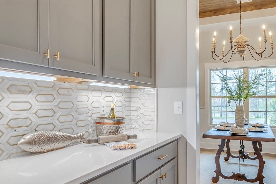 Elon Tile Picket tile in a room setting — available at Surface Group