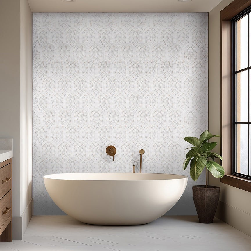 Elon Tile Curvosa tile in a room setting — available at Surface Group