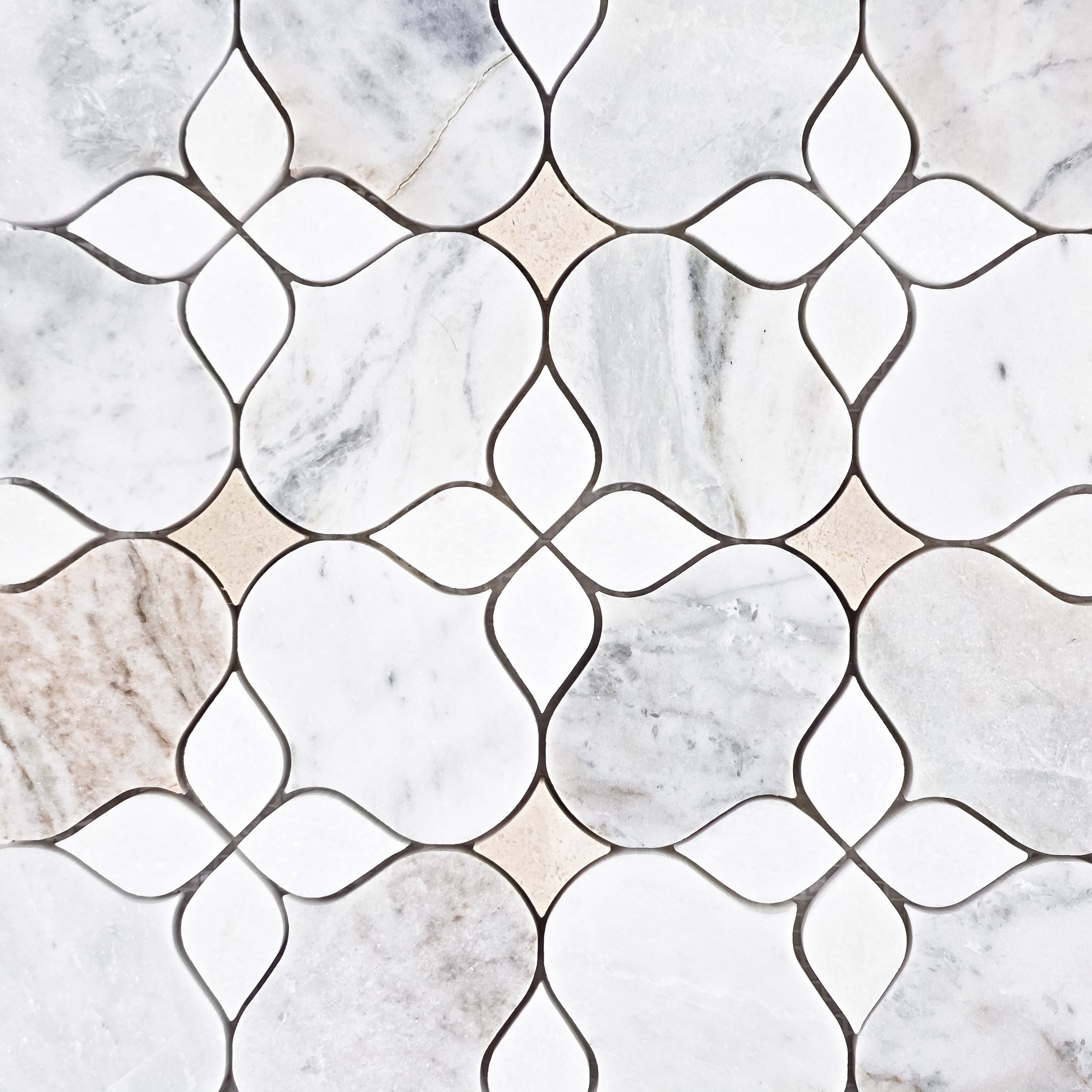 Elon Tile Silhouette tile pattern swatch — available at Surface Group