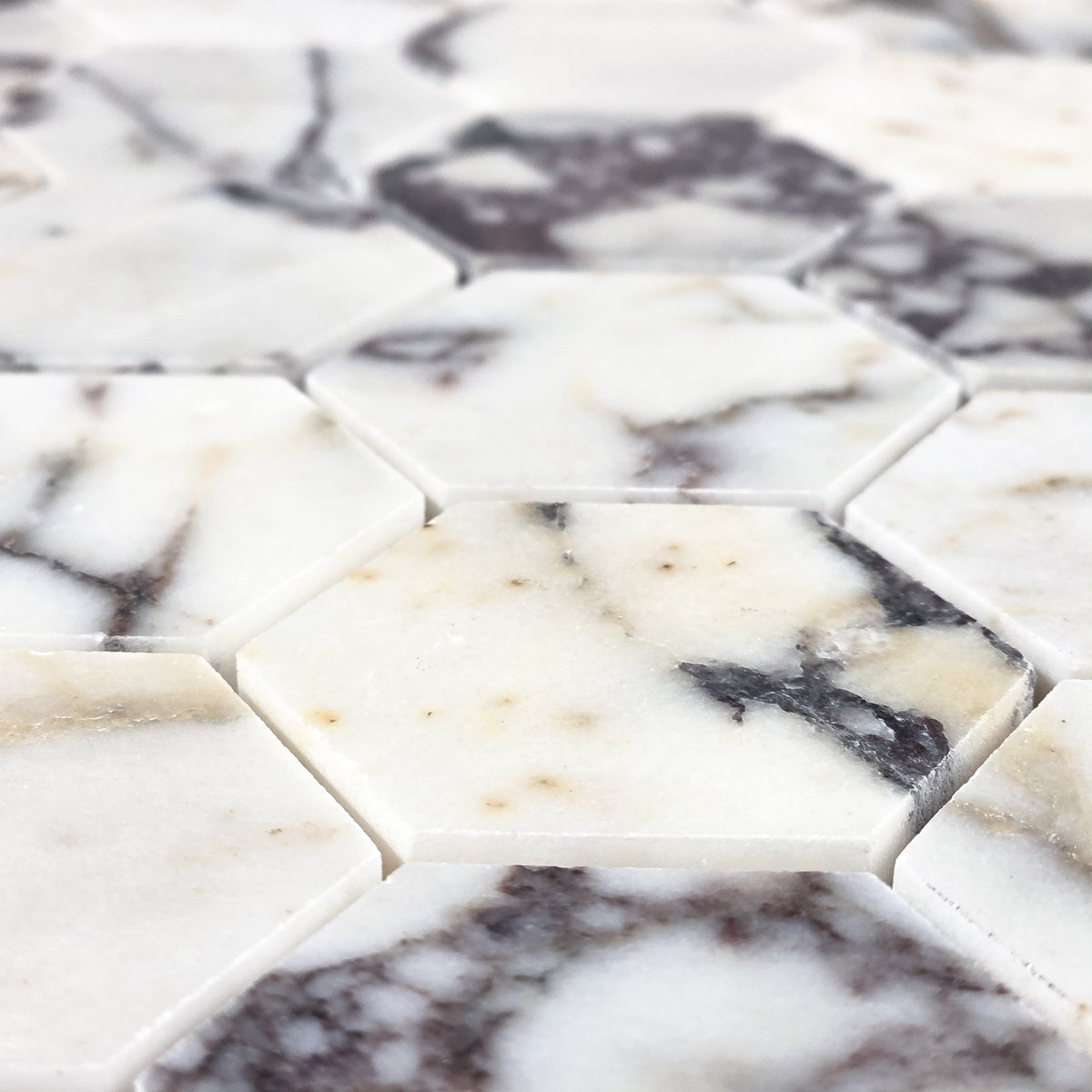 Elon Tile Hexagon tile arrangement — available at Surface Group