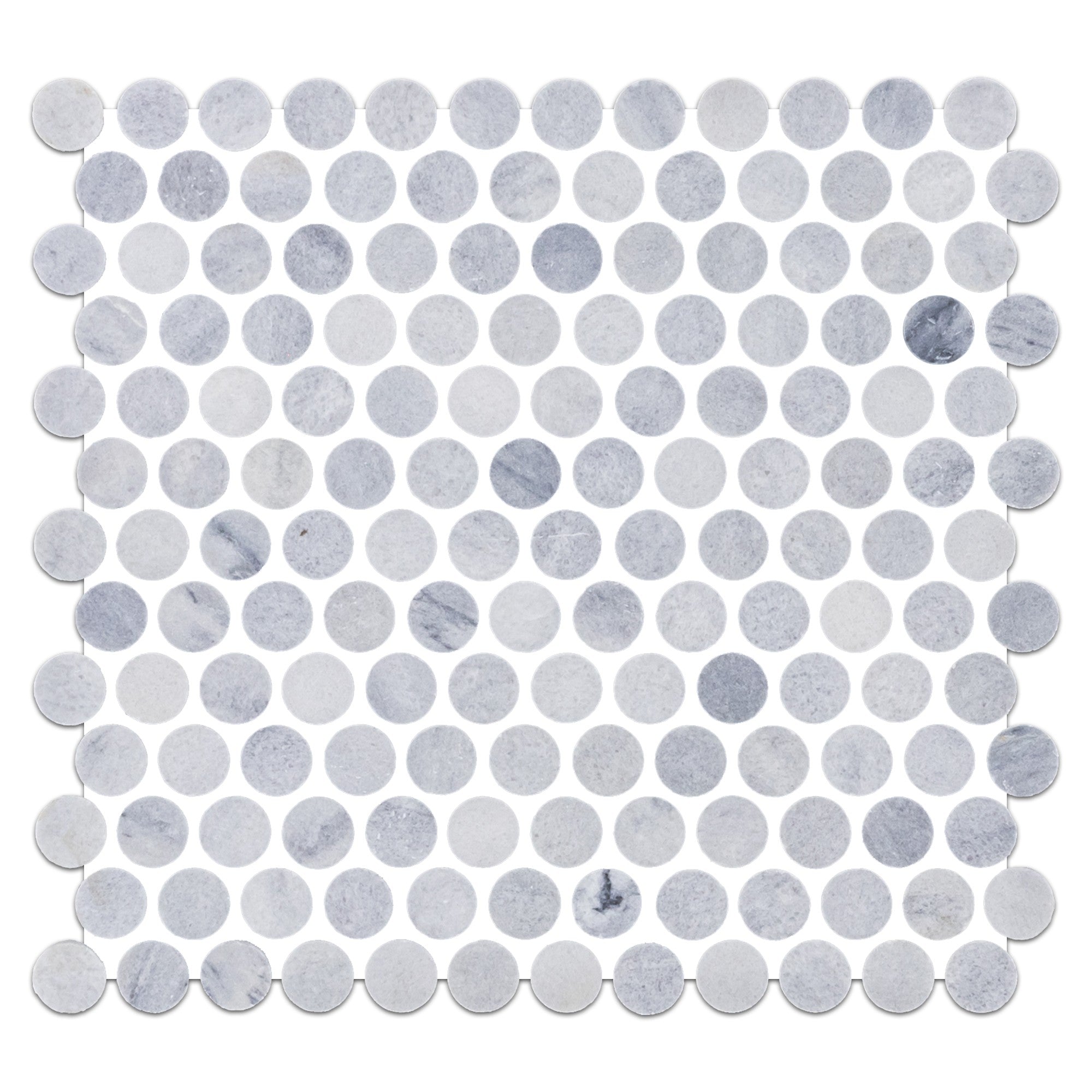 Elon Tile Blue Mist Mosaic tile — available at Surface Group