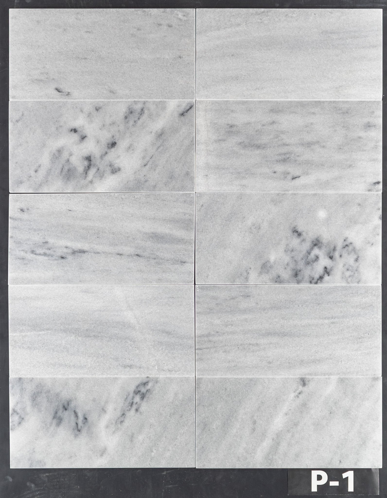 Elon Tile Blue Mist Field Tile tile pattern swatch — available at Surface Group