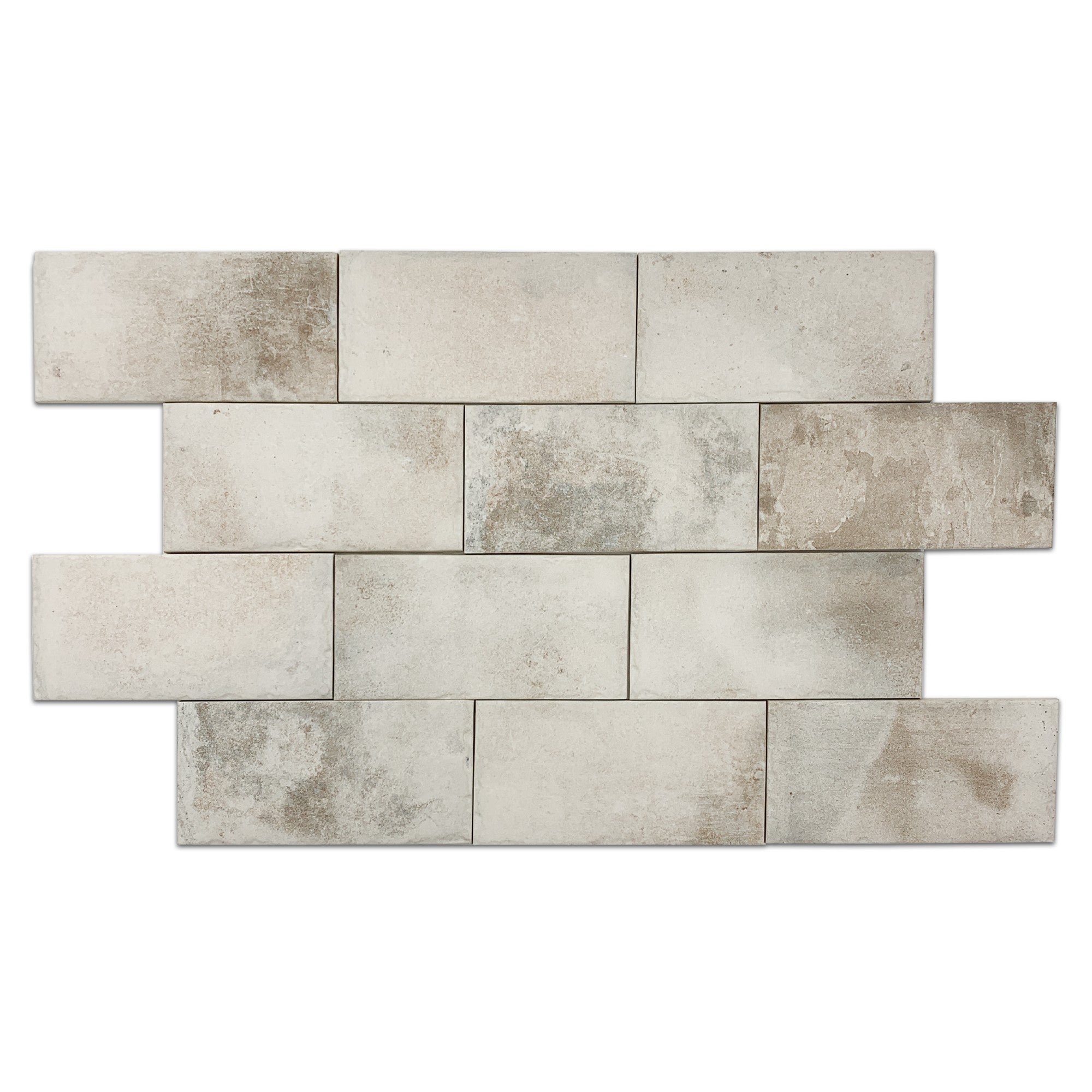 Elon Tile Boston Brick tile pattern swatch — available at Surface Group