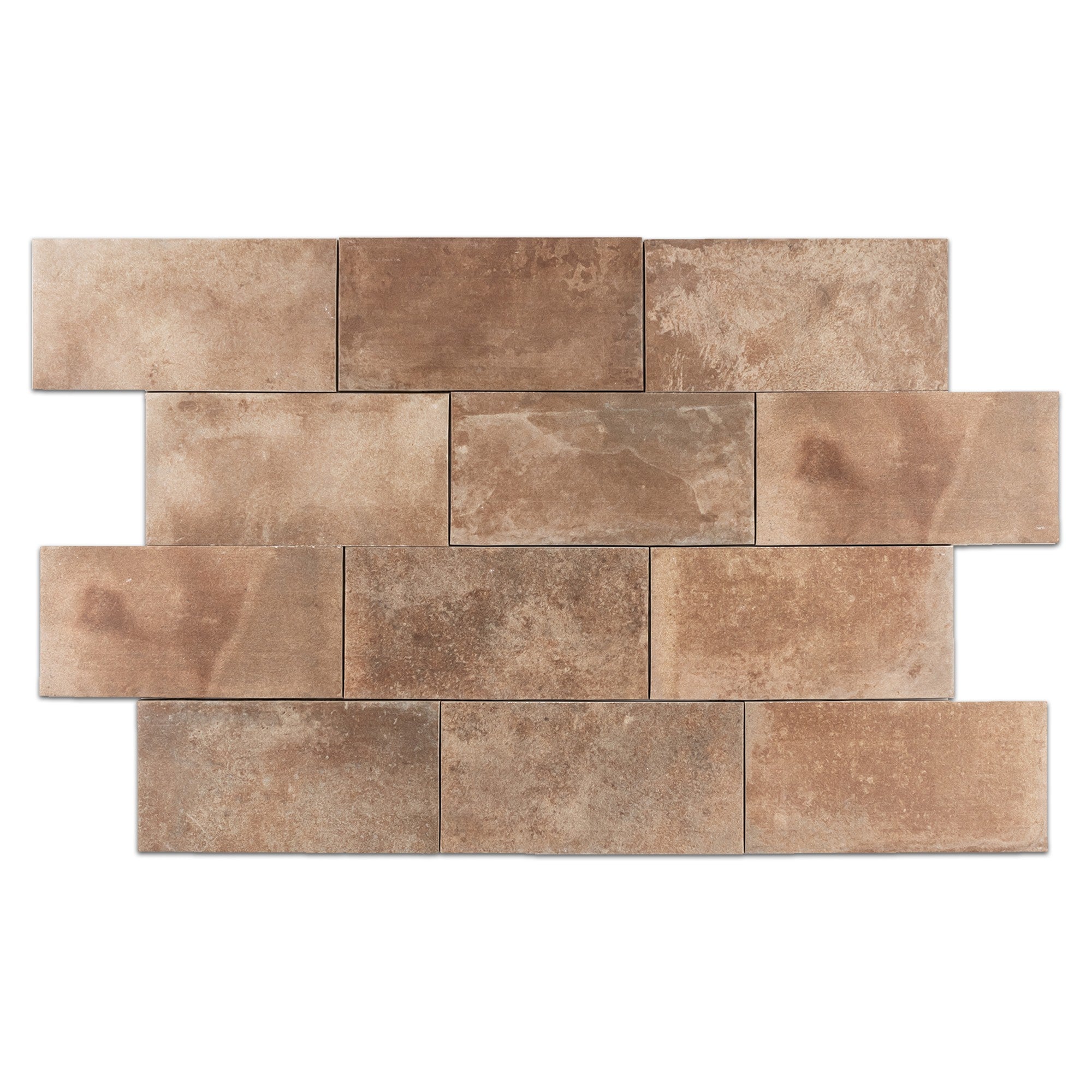 Elon Tile Boston Brick tile pattern swatch — available at Surface Group