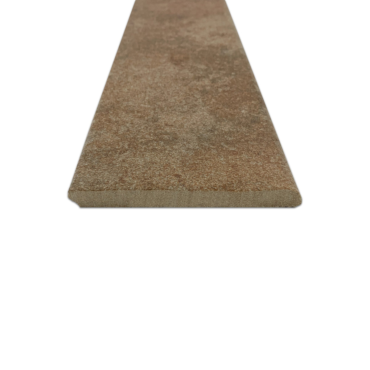 Elon Tile Bullnose tile close-up view — available at Surface Group