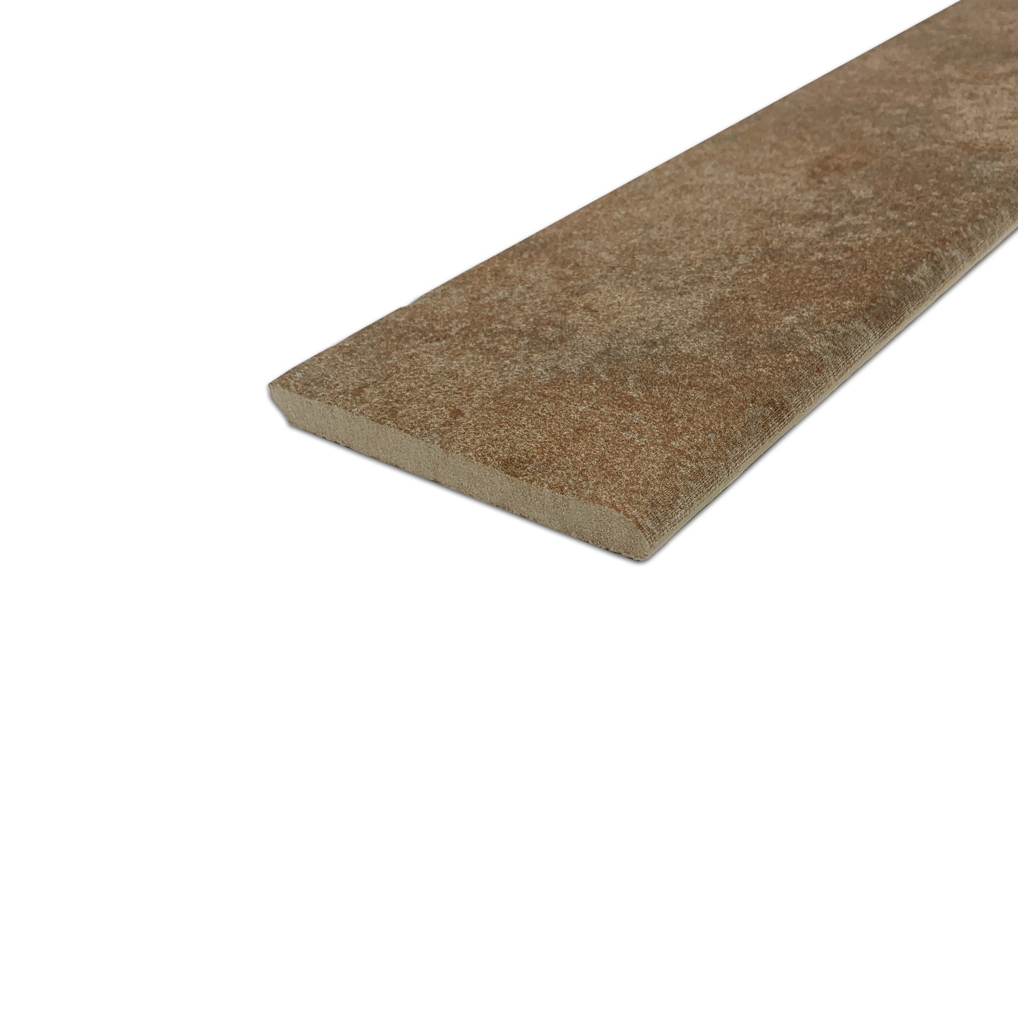 Elon Tile Bullnose tile close-up view — available at Surface Group