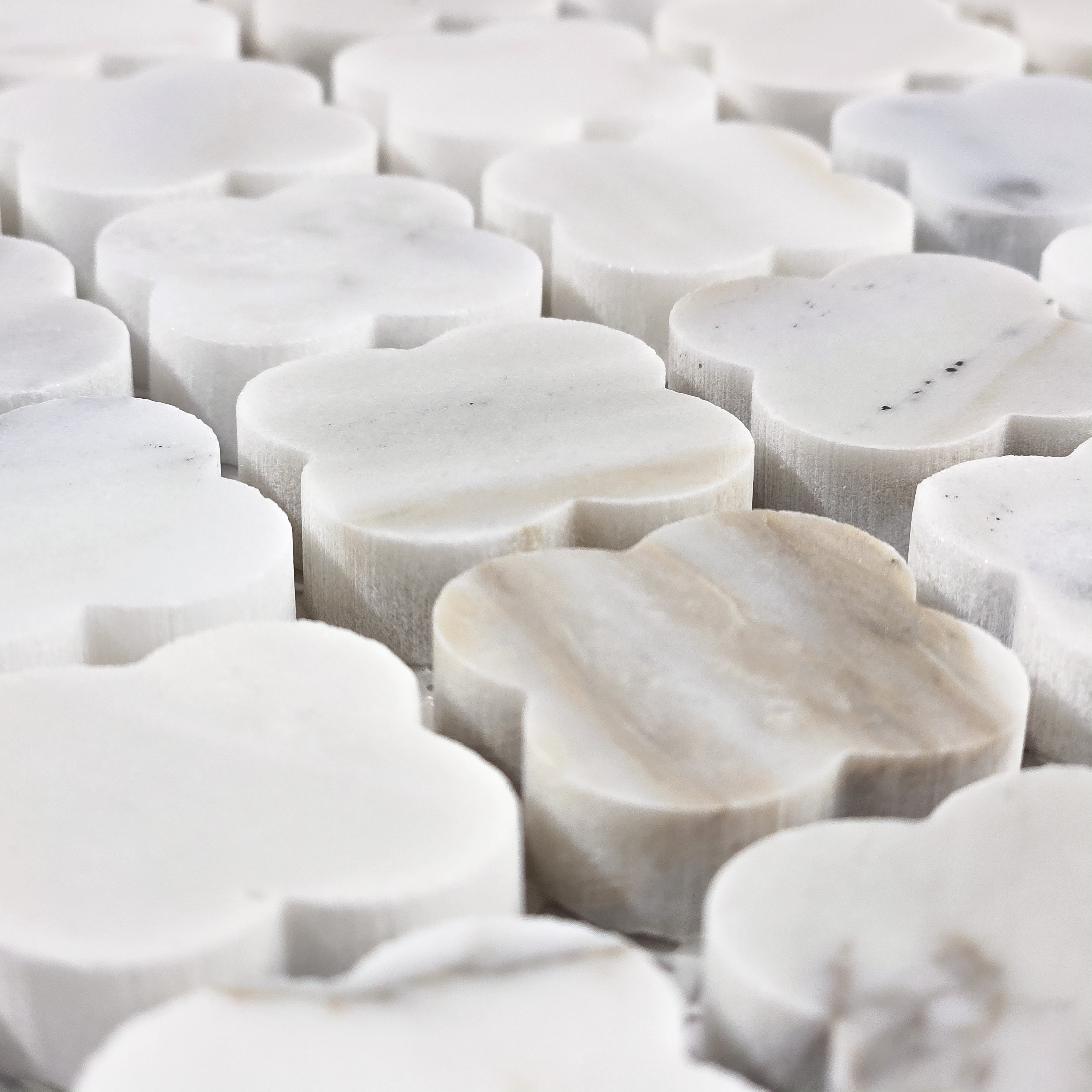 Elon Tile Clover tile arrangement — available at Surface Group