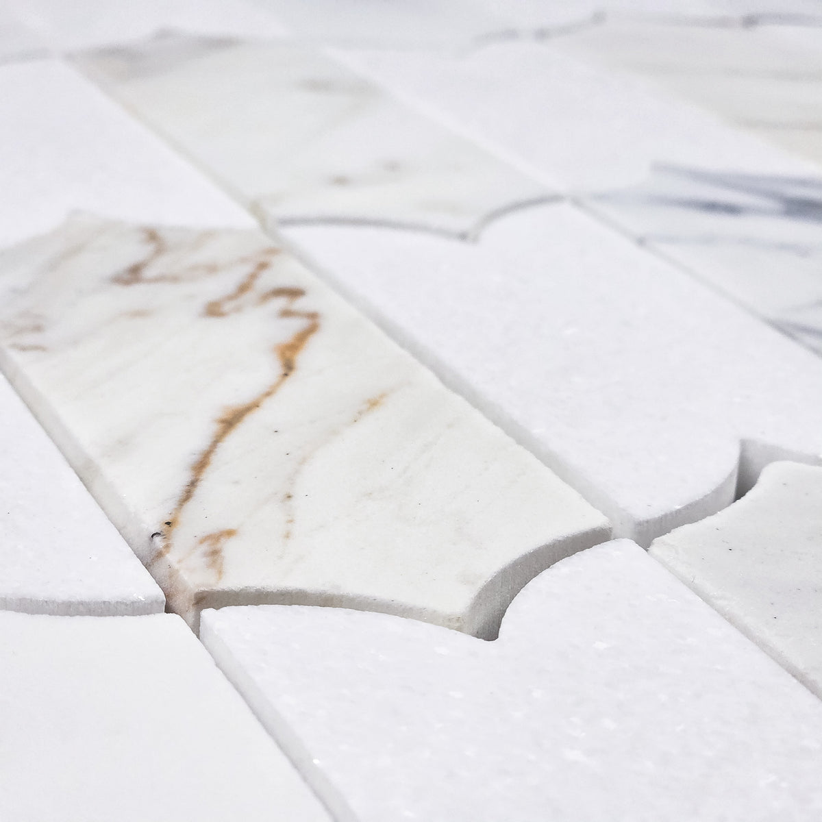 Elon Tile Regalia tile arrangement — available at Surface Group