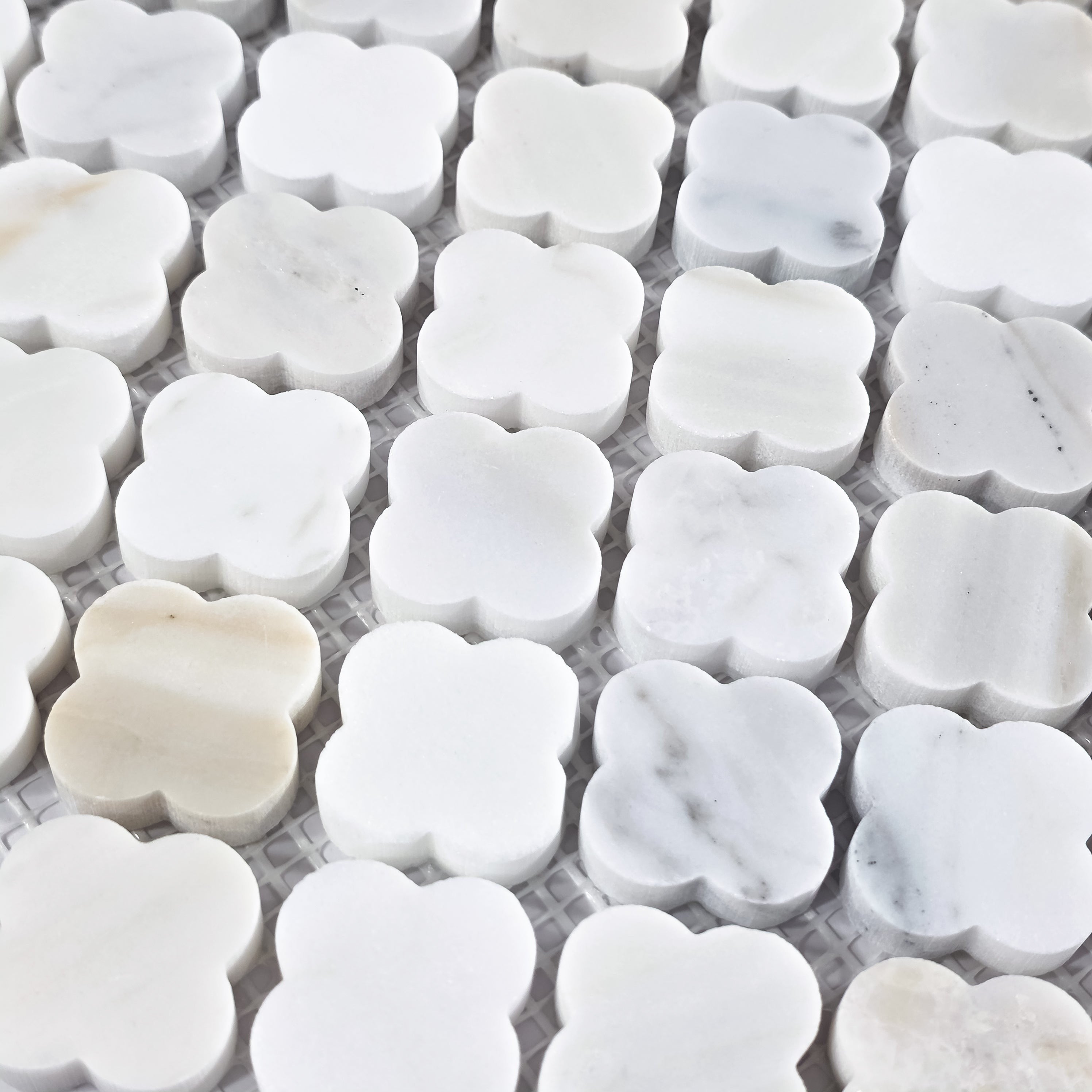 Elon Tile Clover tile arrangement — available at Surface Group