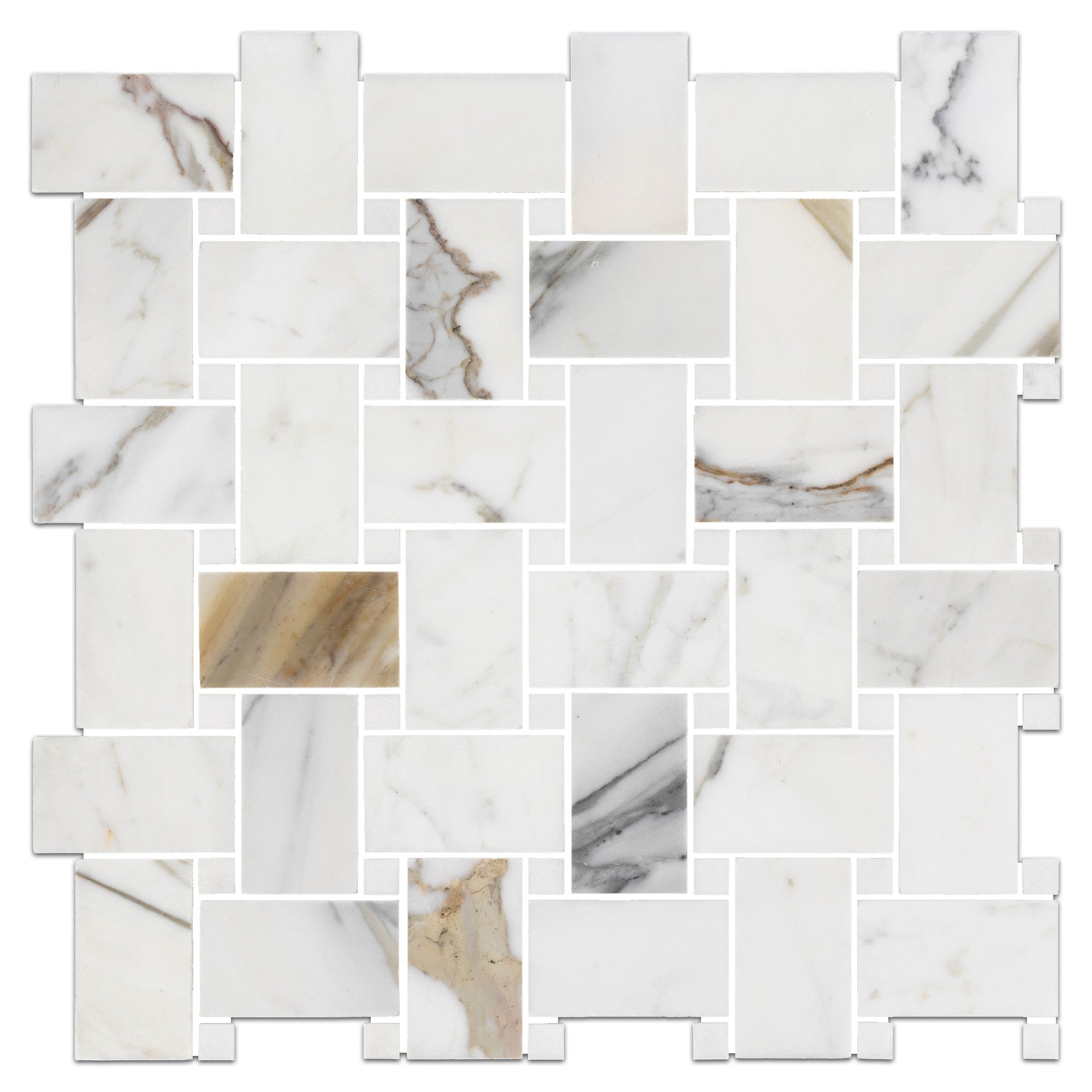 Elon Tile Basketweave tile — available at Surface Group