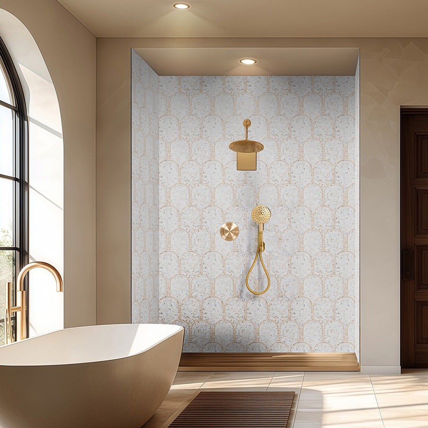 Elon Tile Curvosa tile in a room setting — available at Surface Group