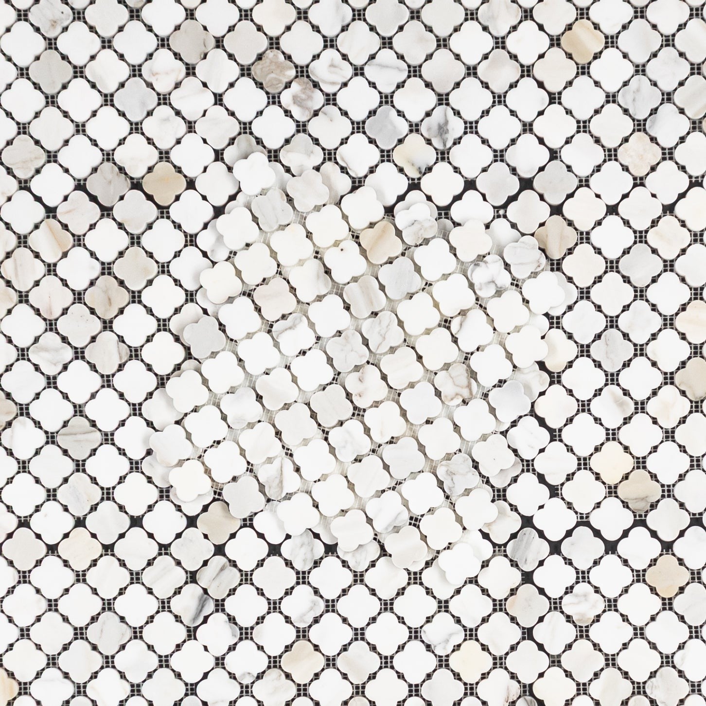 Elon Tile Clover tile pattern swatch — available at Surface Group