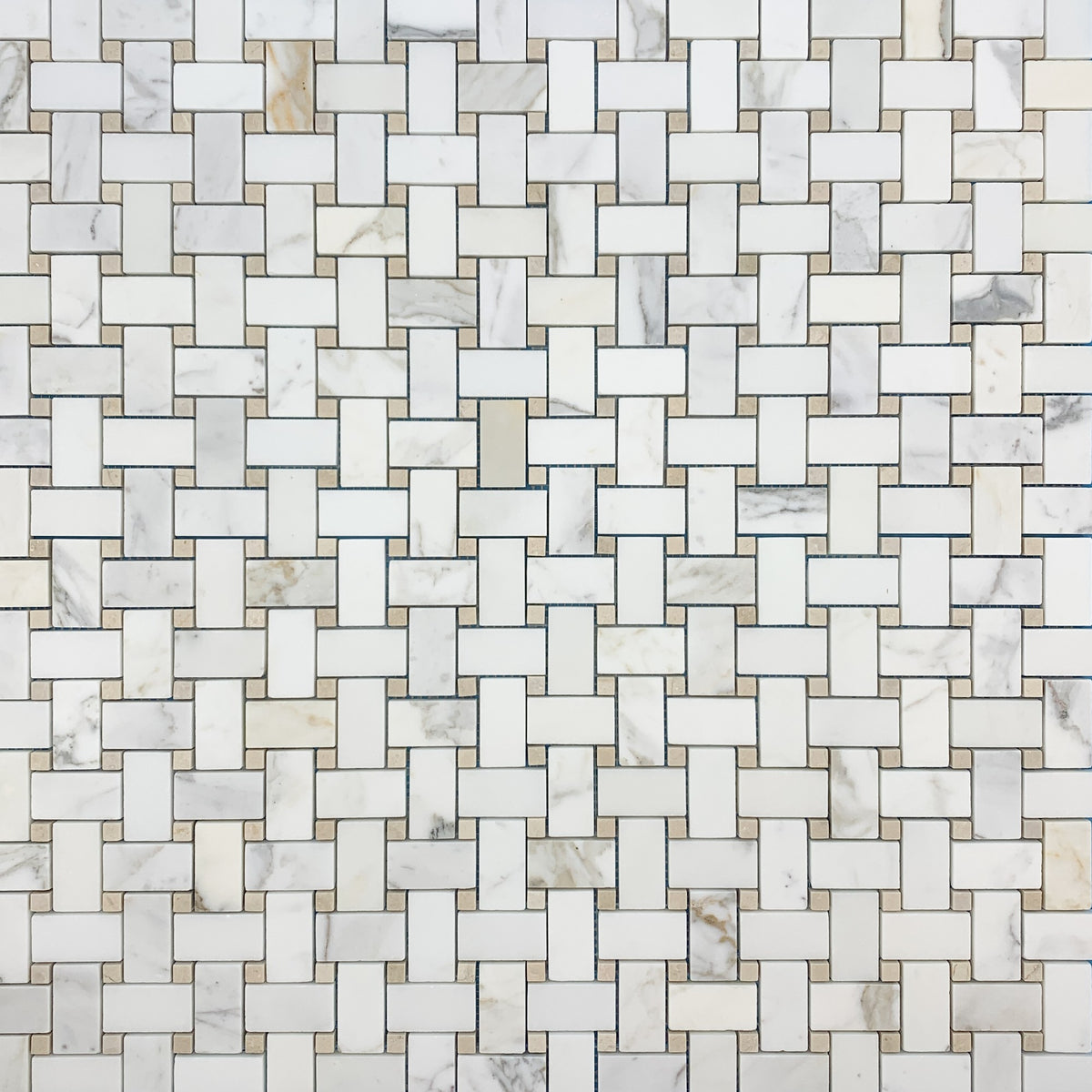 Elon Tile Herringbone tile pattern swatch — available at Surface Group