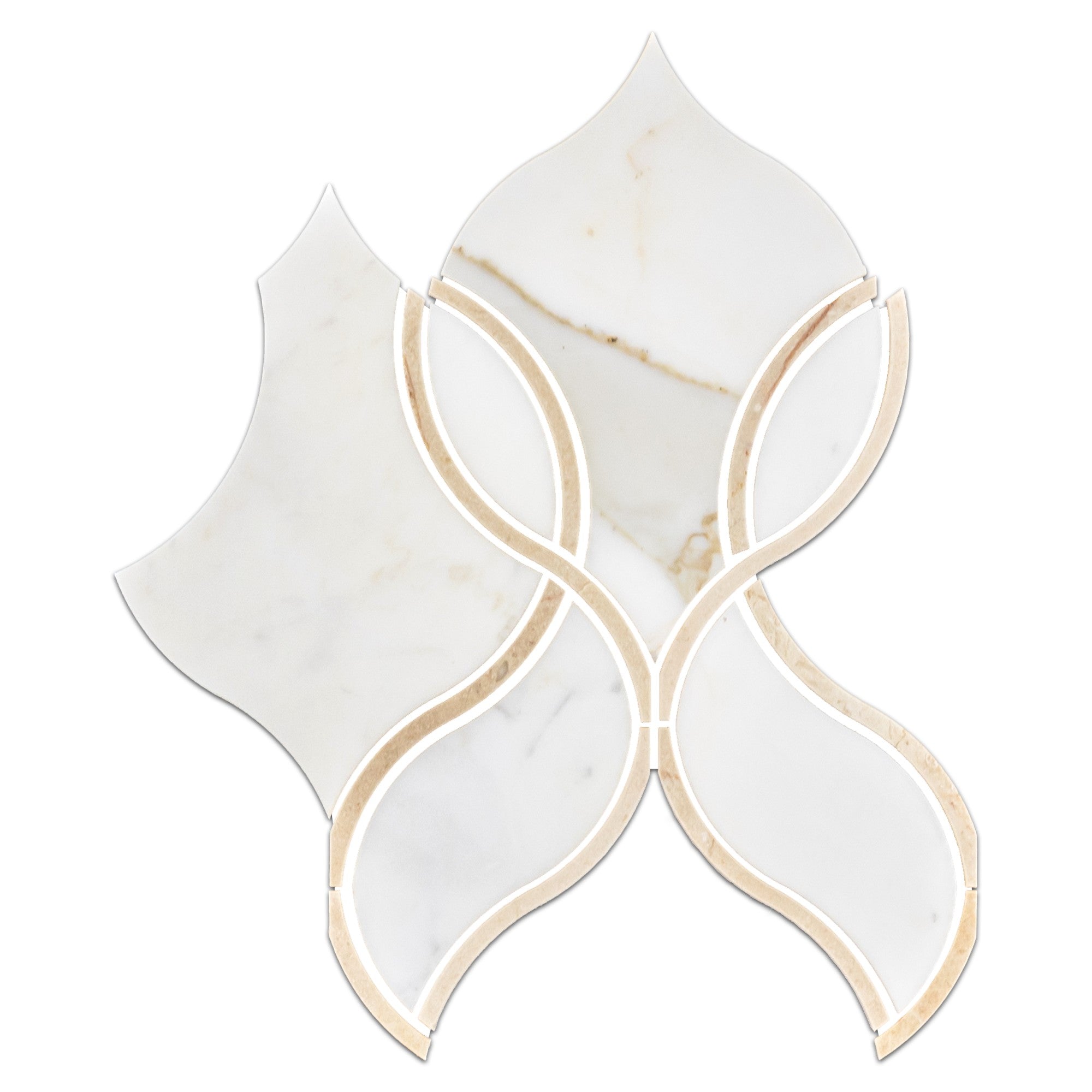 Elon Tile Calacatta Gold Waterjet tile — available at Surface Group