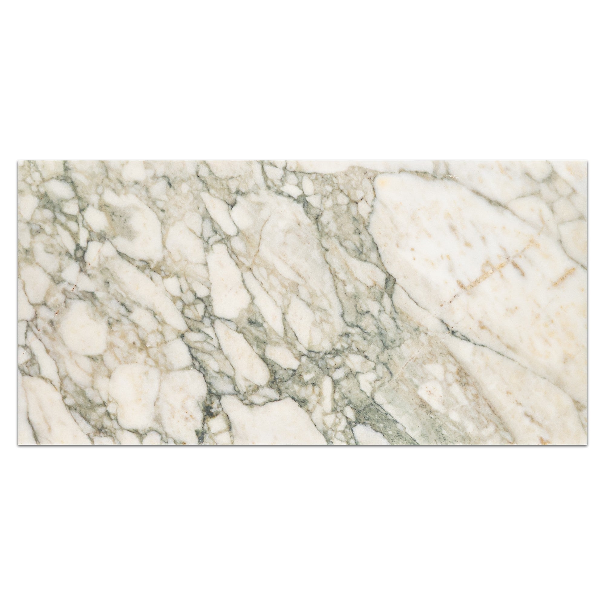 Elon Tile Calacatta Green Field Tile tile — available at Surface Group