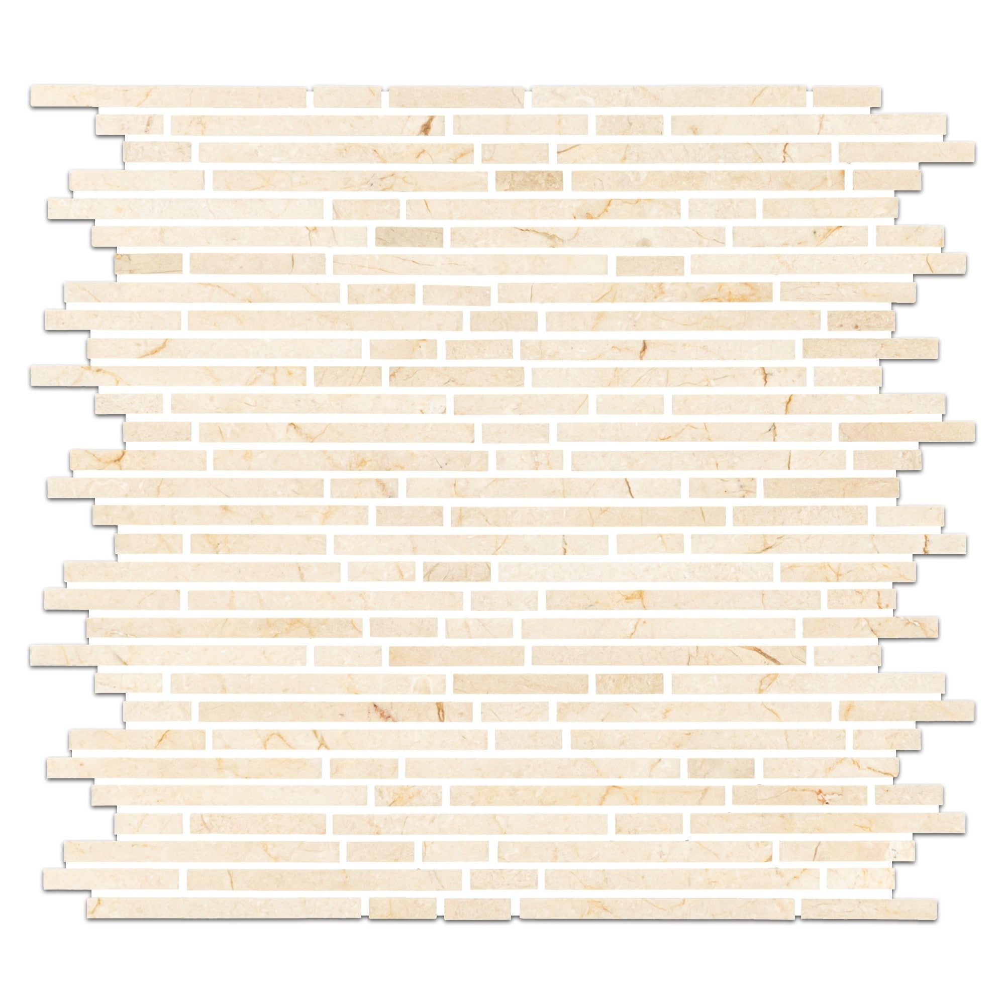 Elon Tile Crema Marfil Mosaic tile — available at Surface Group