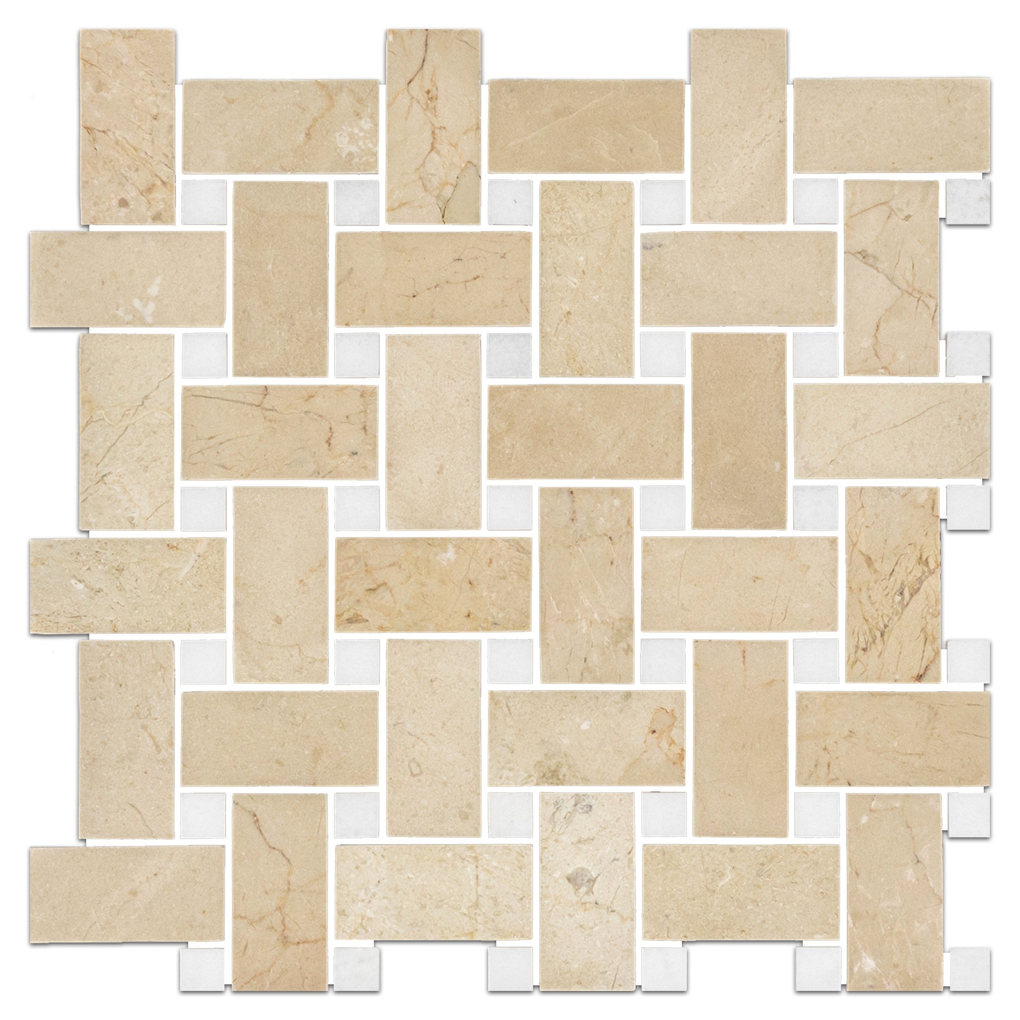 Elon Tile Basketweave tile — available at Surface Group