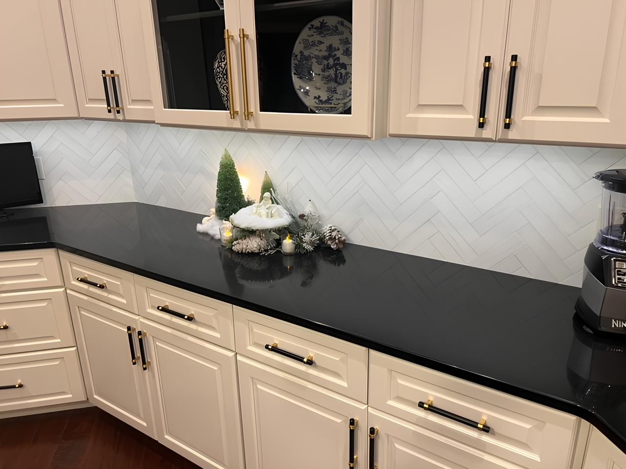 Elon Tile Dolomite Field Tile tile in a room setting — available at Surface Group