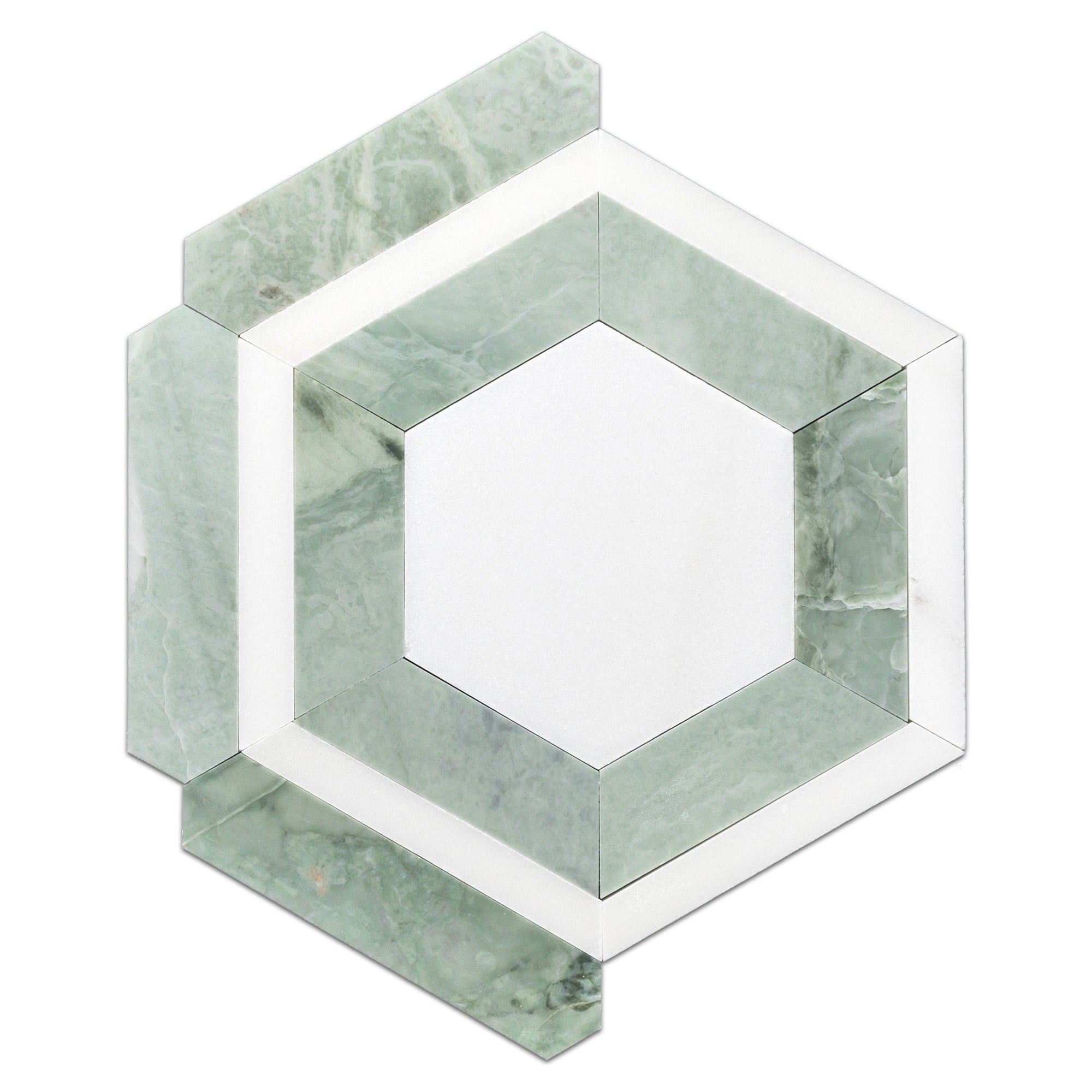 Elon Tile Honeycomb tile — available at Surface Group