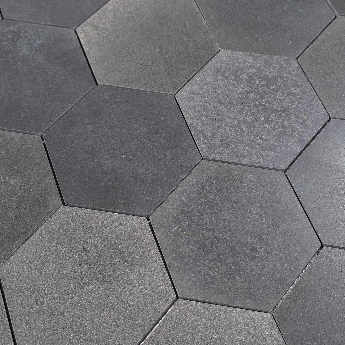 Elon Tile Hexagon tile arrangement — available at Surface Group