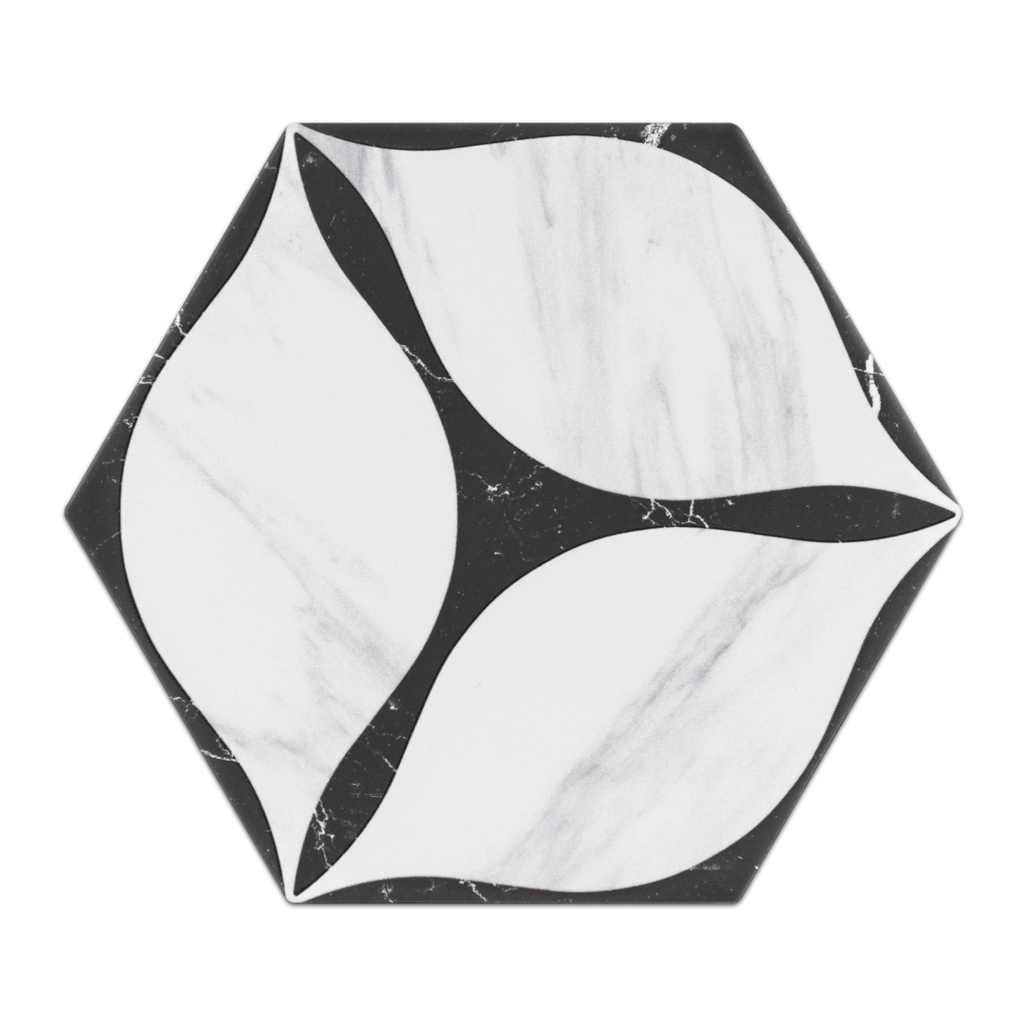 Elon Tile Hexagon Porcelain tile — available at Surface Group