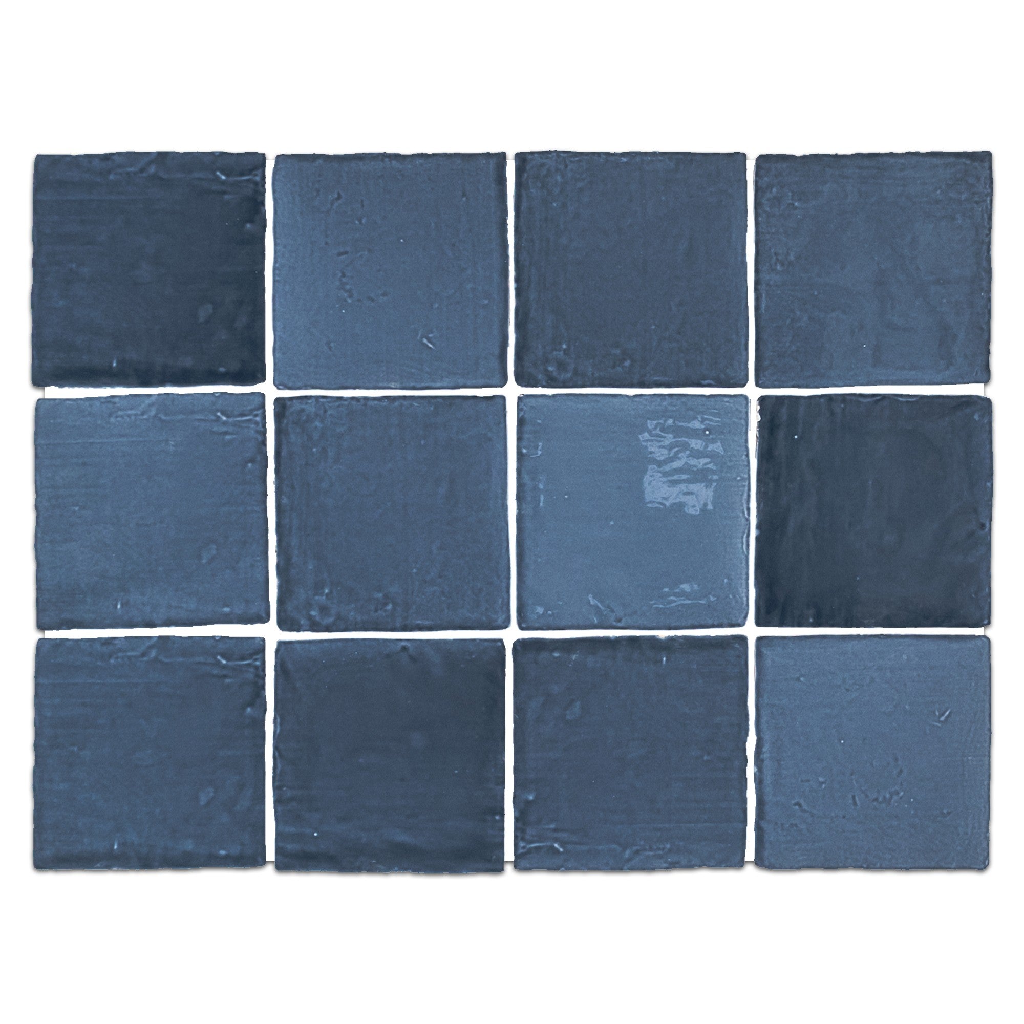 Elon Tile Lagos Midnight Blue tile sample board — available at Surface Group