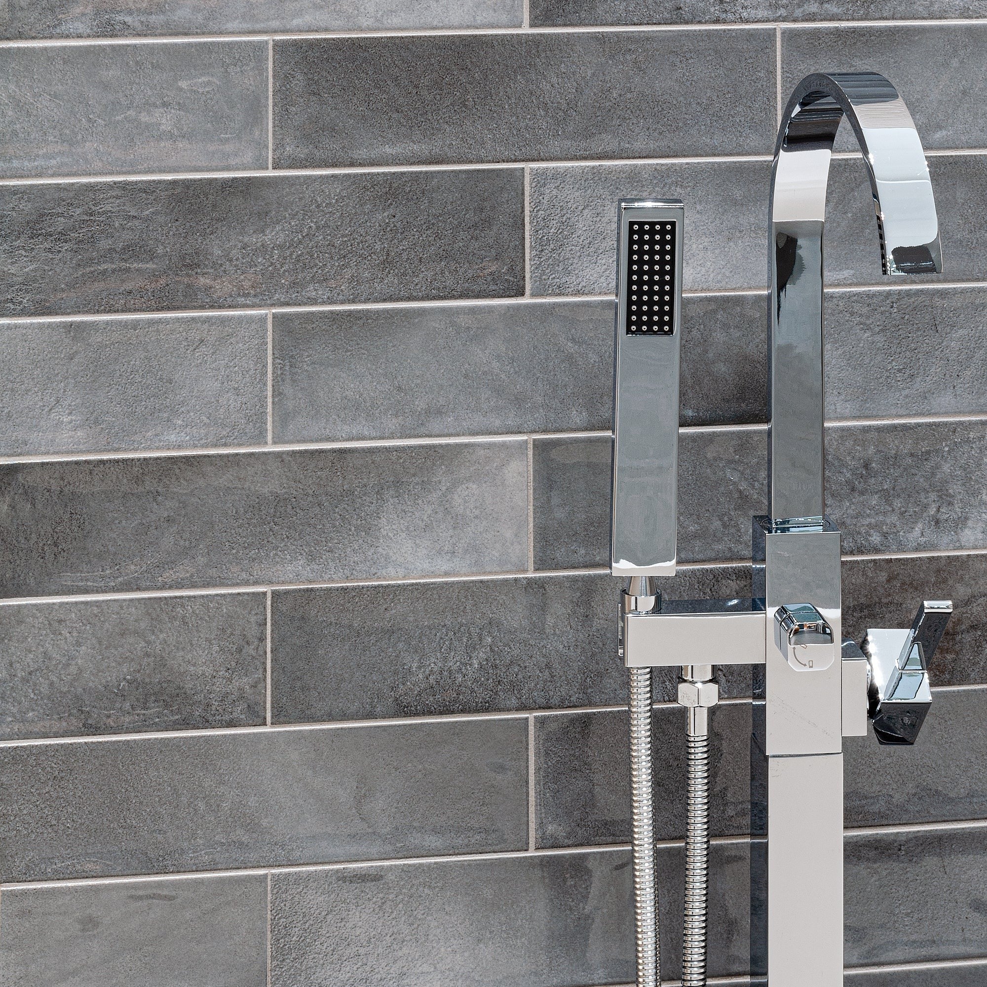 Elon Tile Moon tile in a room setting — available at Surface Group