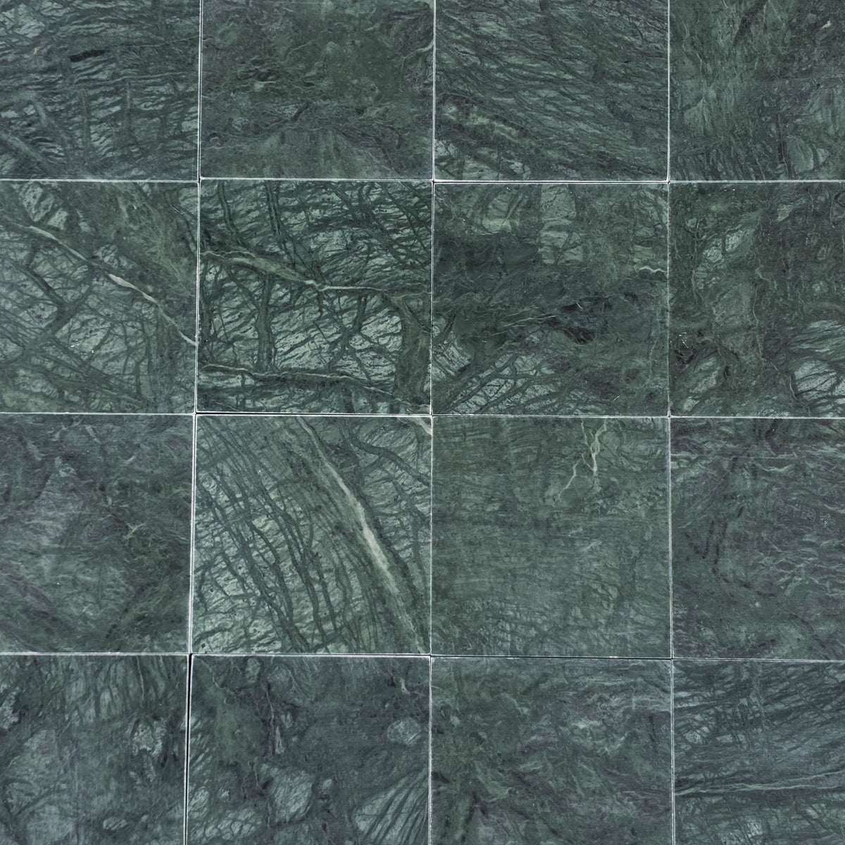 Elon Tile Notte Verde Field Tile tile pattern swatch — available at Surface Group