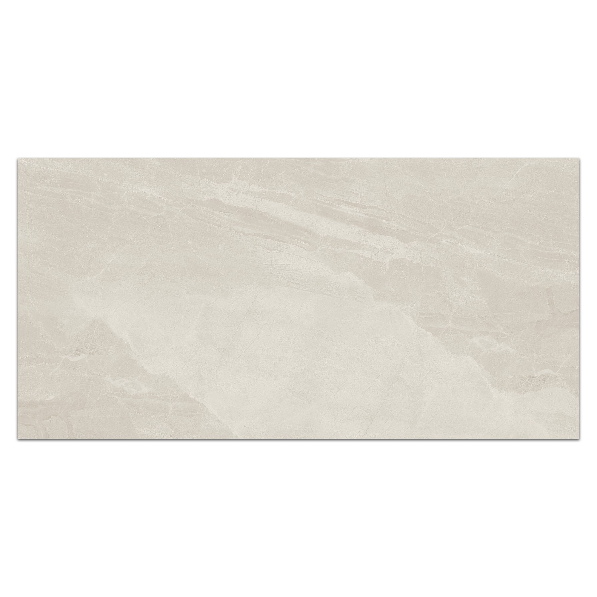 Elon Tile Nuance White Shell tile — available at Surface Group