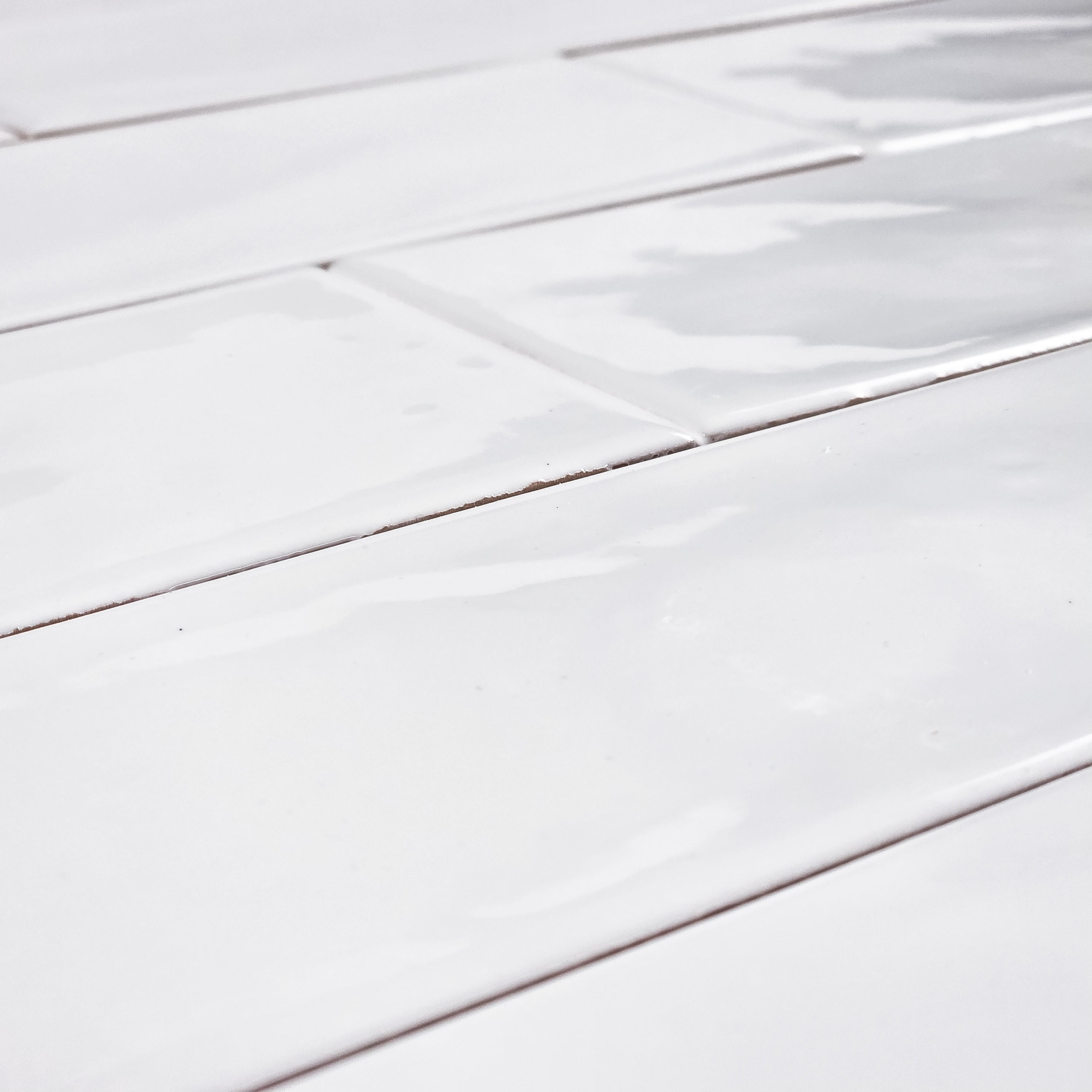 Elon Tile Opal Snow tile arrangement — available at Surface Group