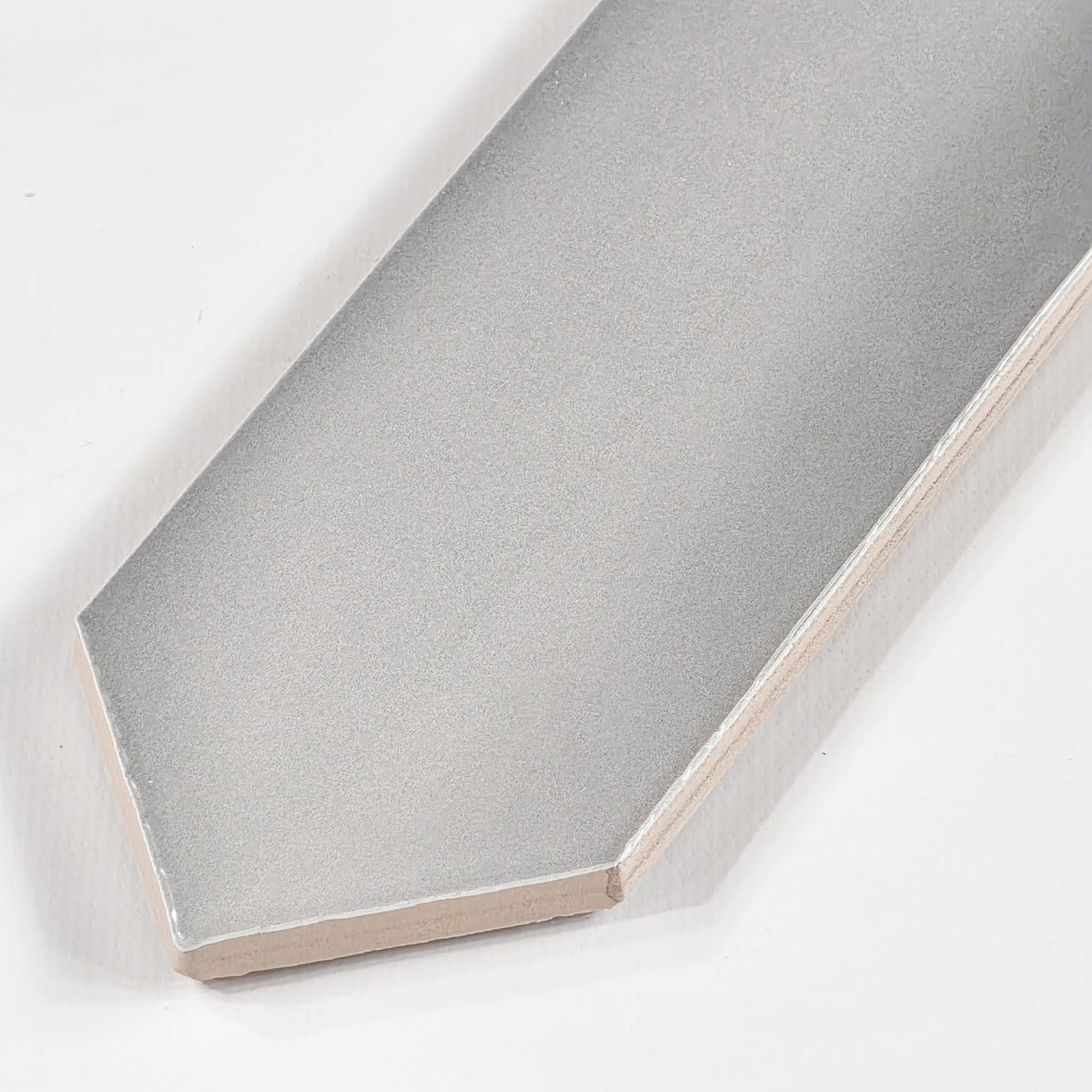 Elon Tile Optics Grey tile close-up view — available at Surface Group