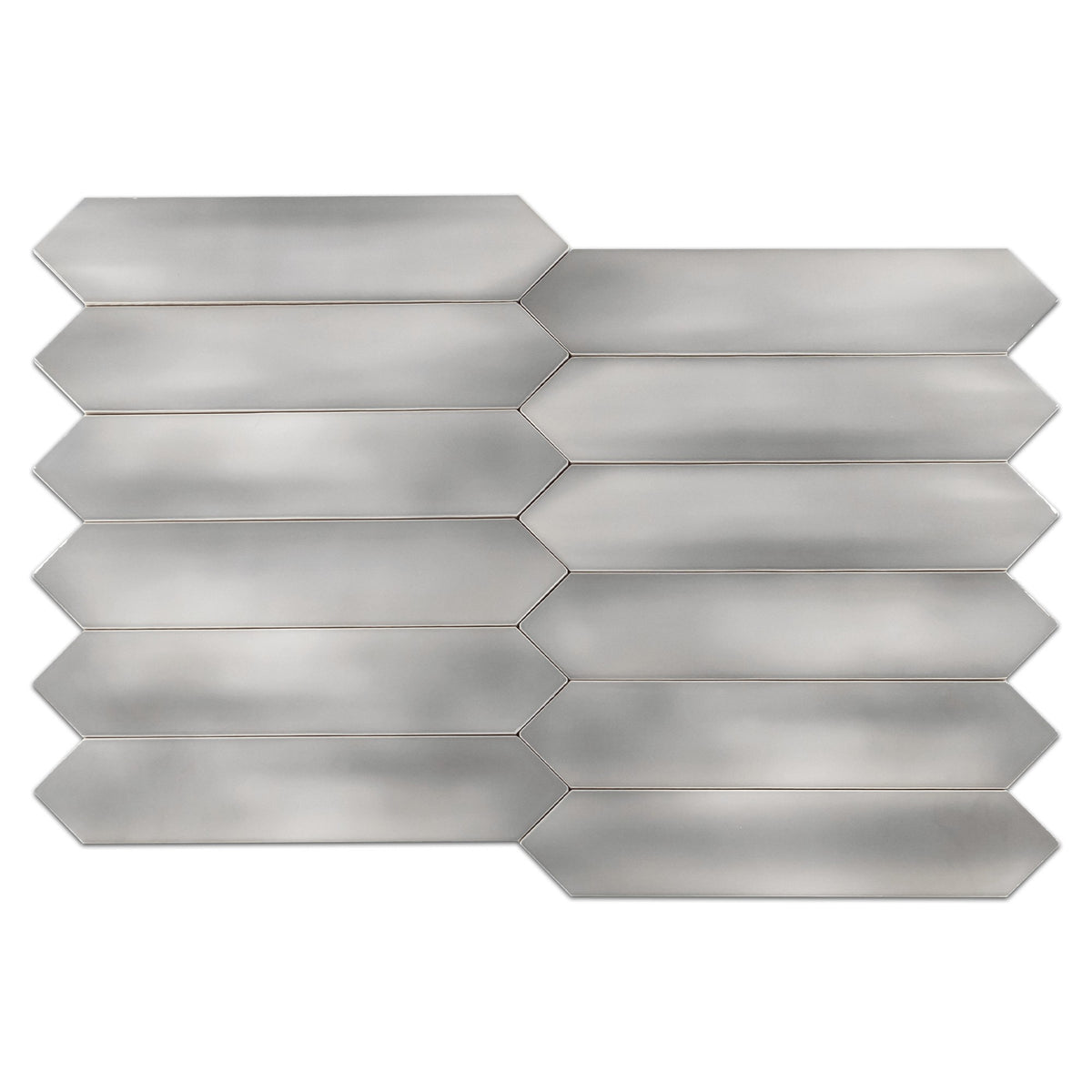 Elon Tile Optics Grey tile pattern swatch — available at Surface Group