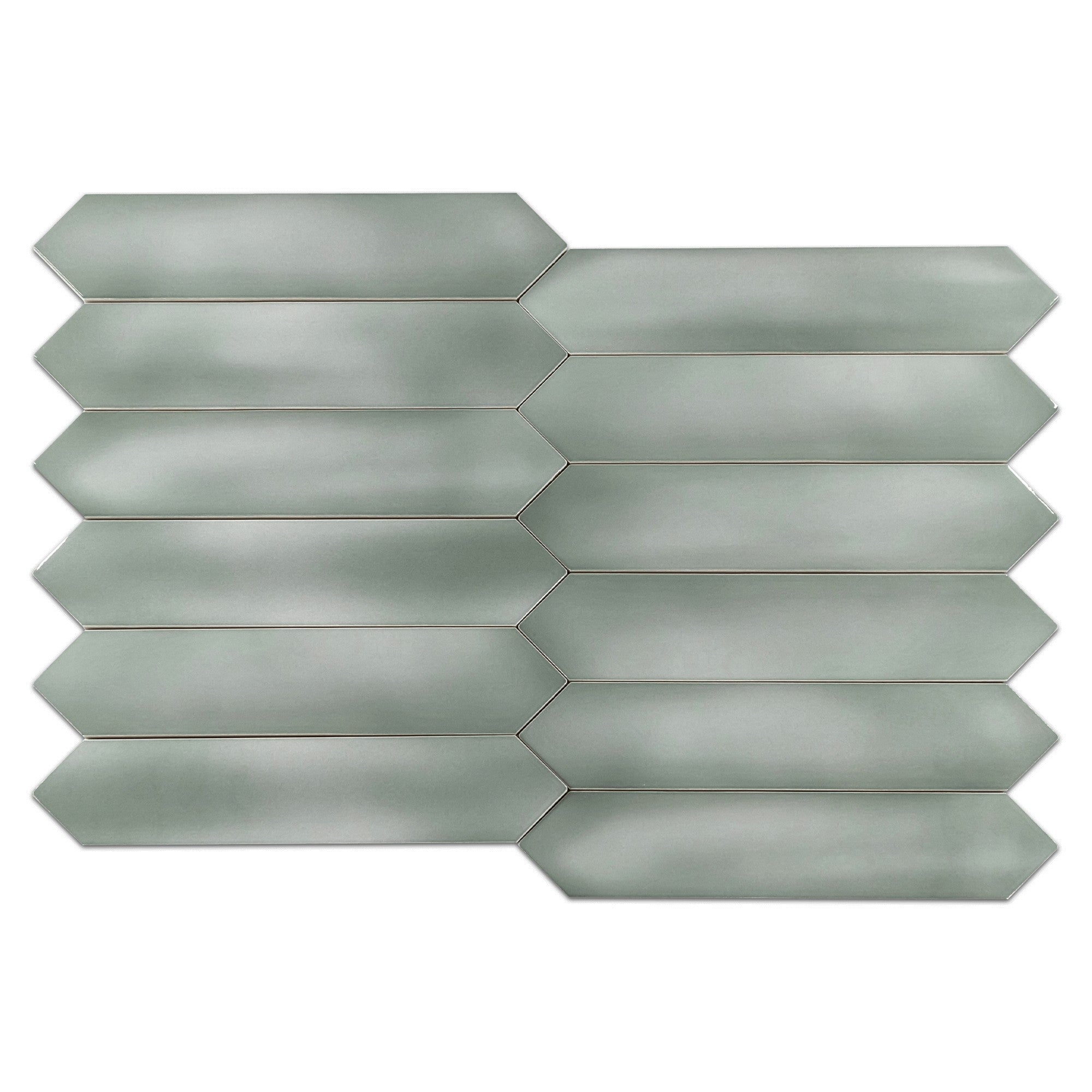 Elon Tile Optics Jade tile pattern swatch — available at Surface Group