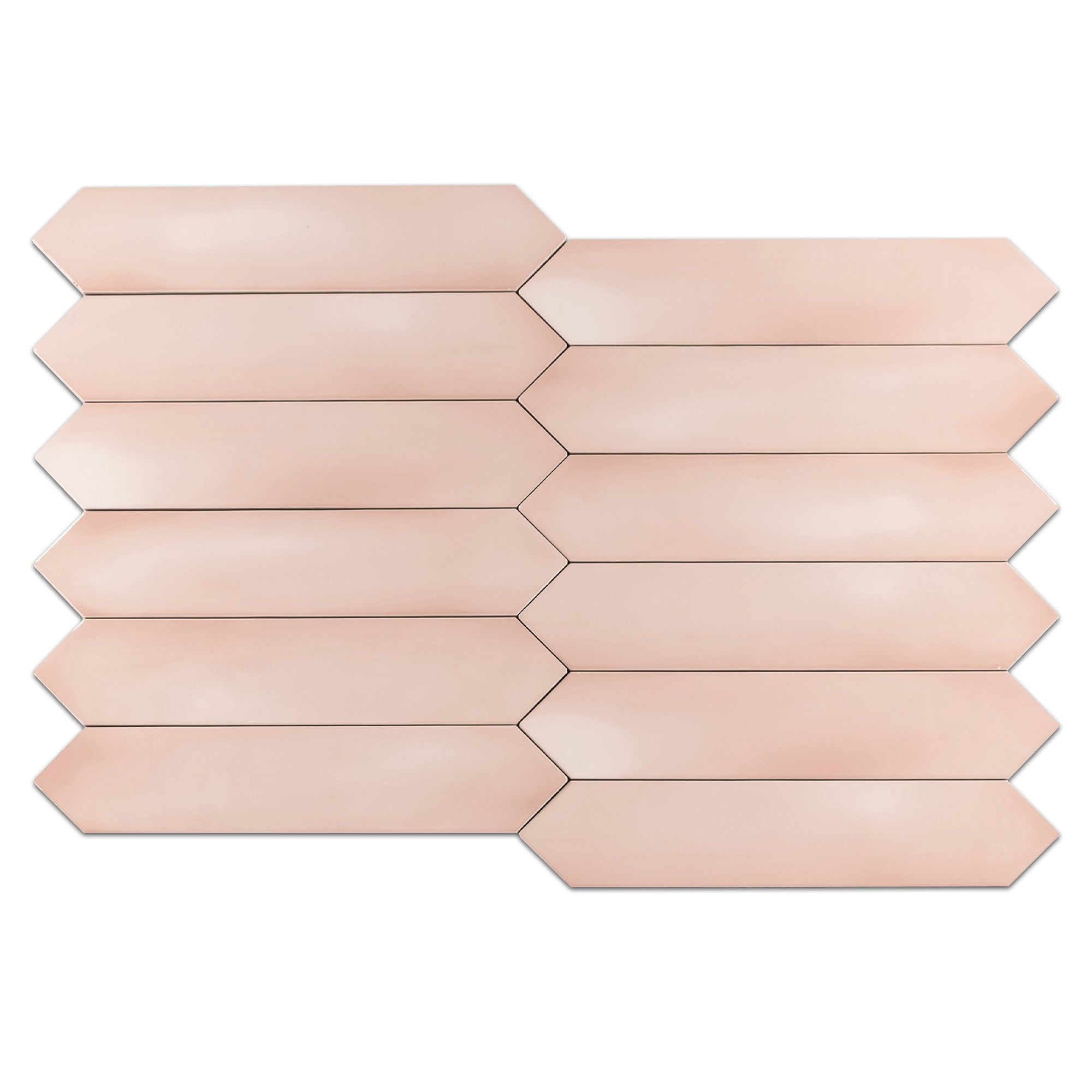 Elon Tile Optics Pink tile pattern swatch — available at Surface Group