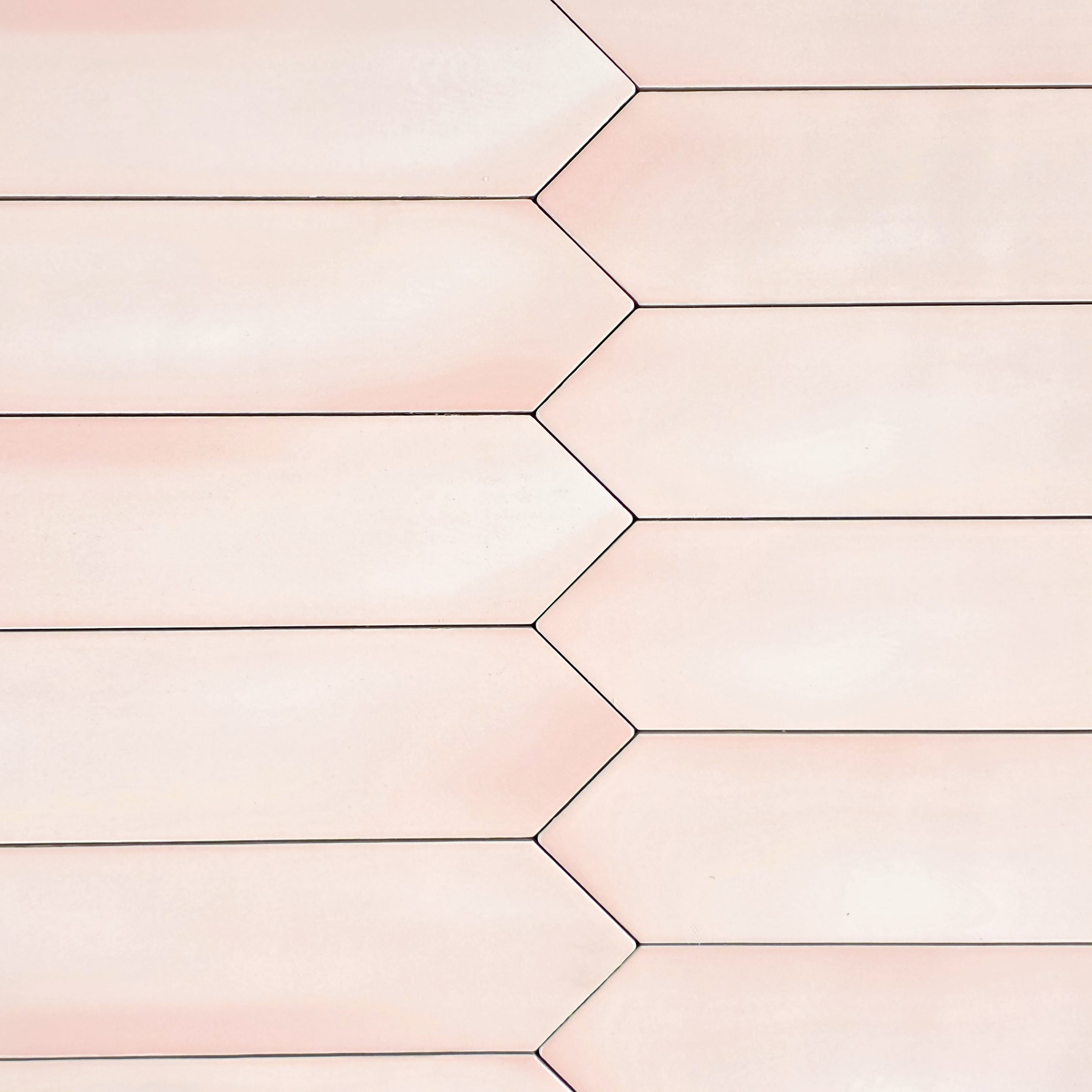 Elon Tile Optics Pink tile pattern swatch — available at Surface Group