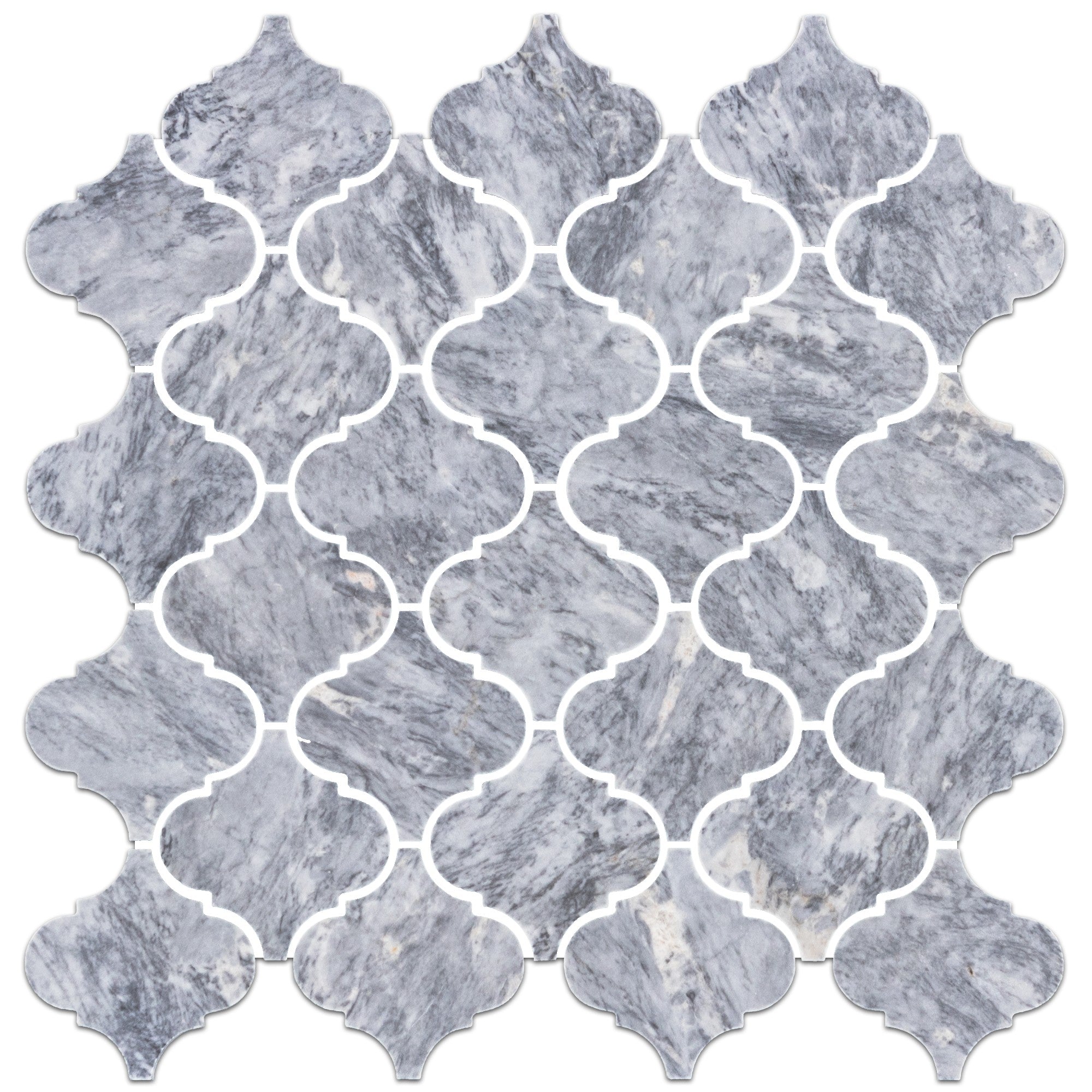 Elon Tile Pacific Gray Mosaic tile — available at Surface Group