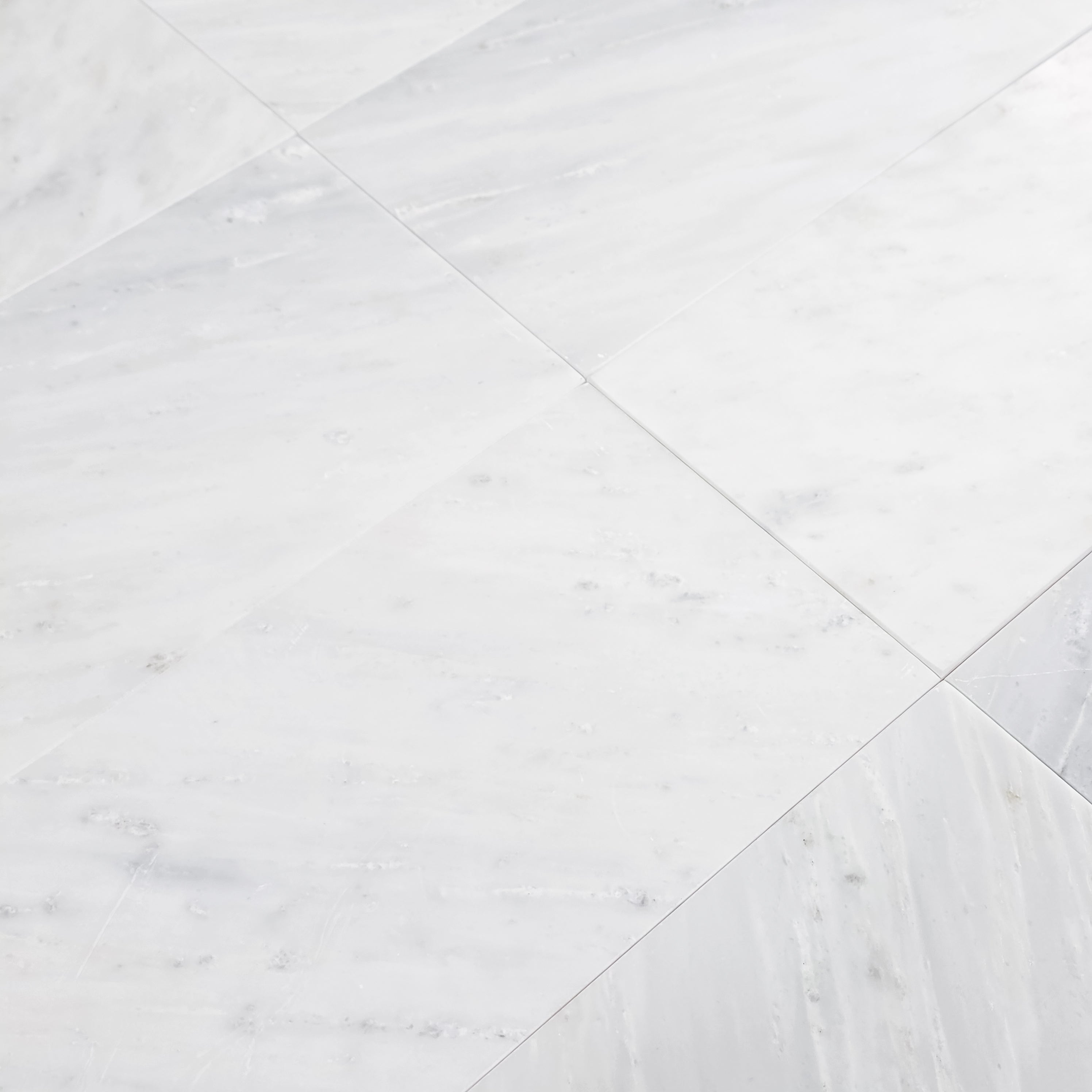 Elon Tile Pearl White Field Tile tile arrangement — available at Surface Group
