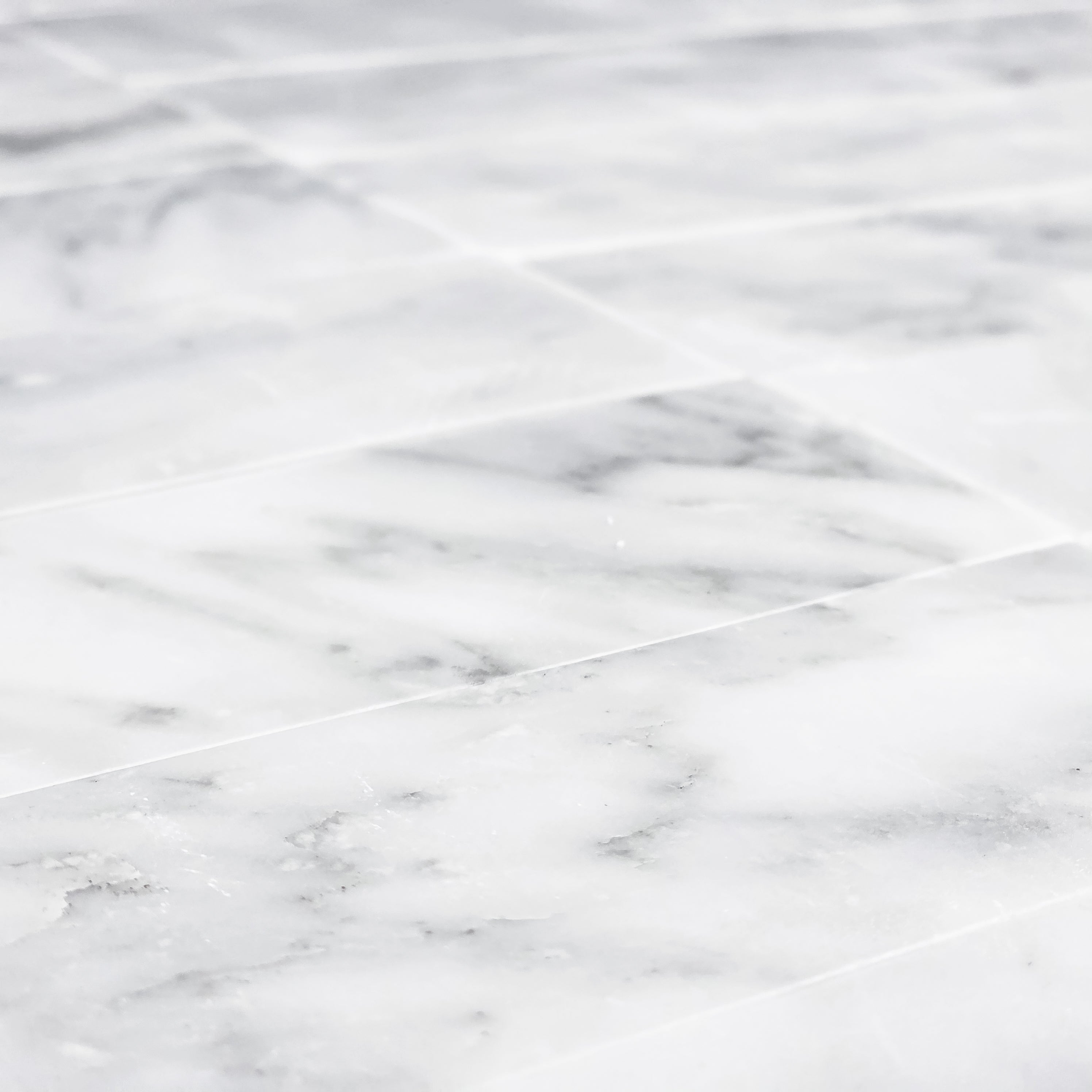 Elon Tile Pearl White Field Tile tile arrangement — available at Surface Group