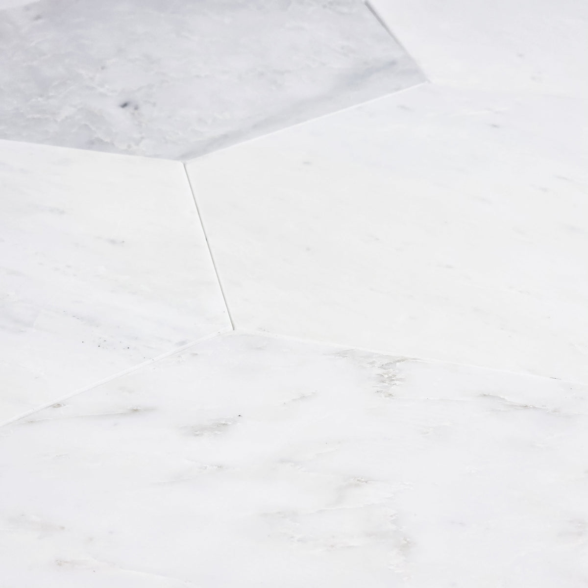 Elon Tile Pearl White Field Tile tile arrangement — available at Surface Group