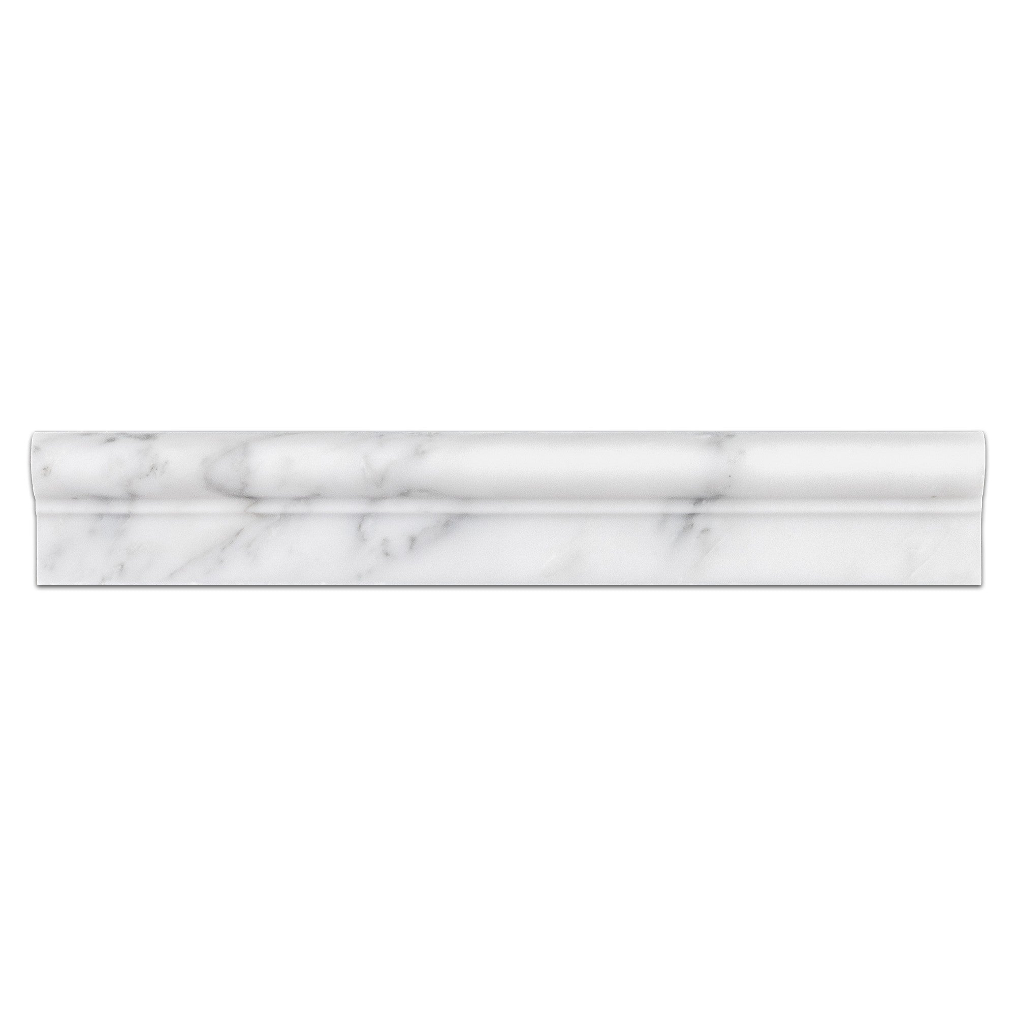 Elon Tile Pearl White Molding tile — available at Surface Group