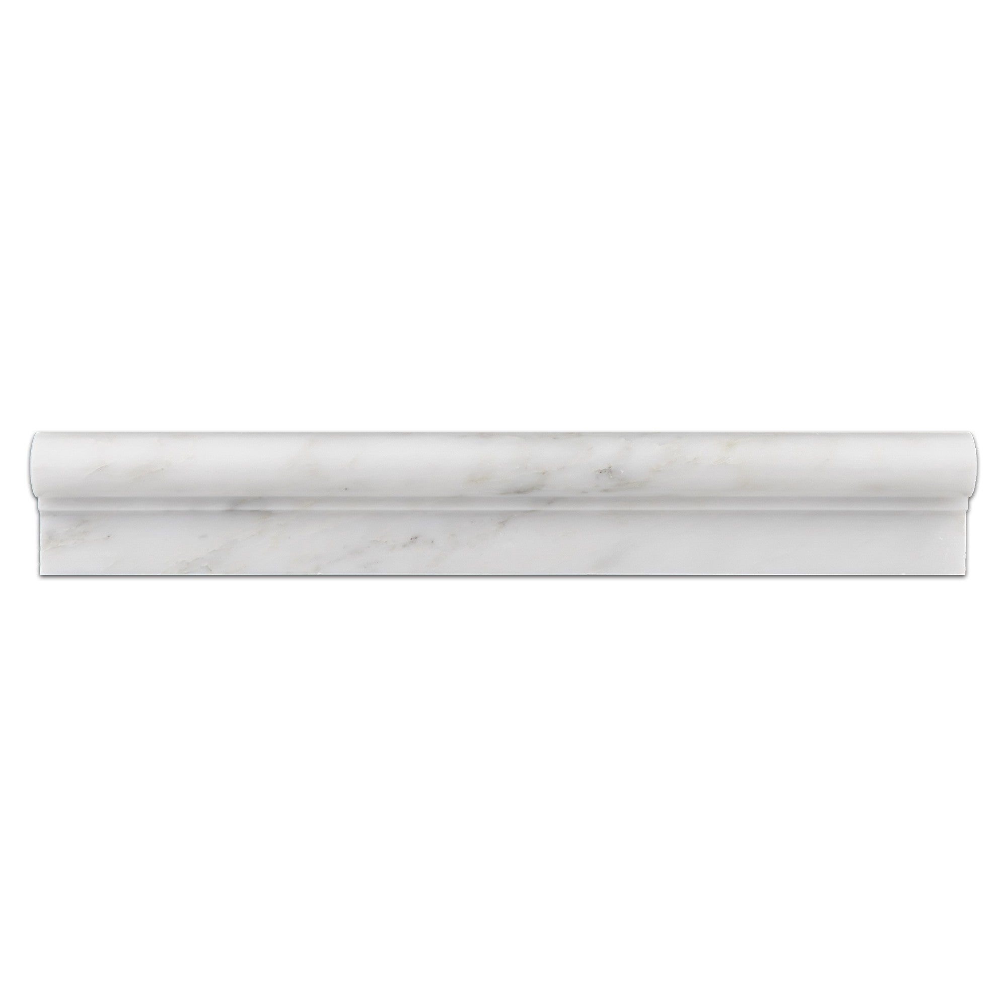 Elon Tile Pearl White Molding tile — available at Surface Group