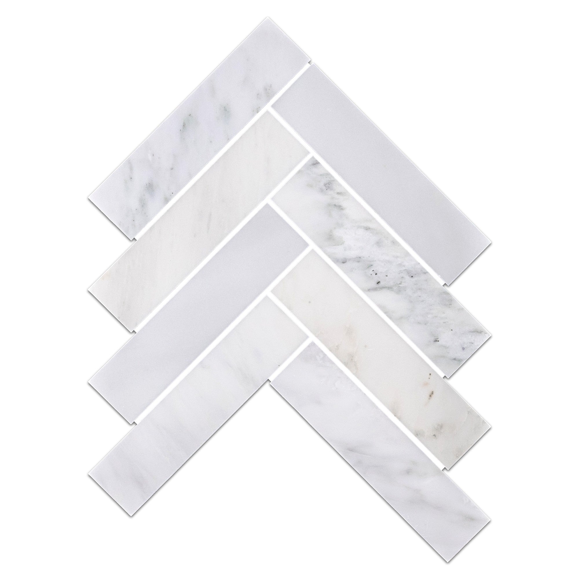 Elon Tile Herringbone tile — available at Surface Group