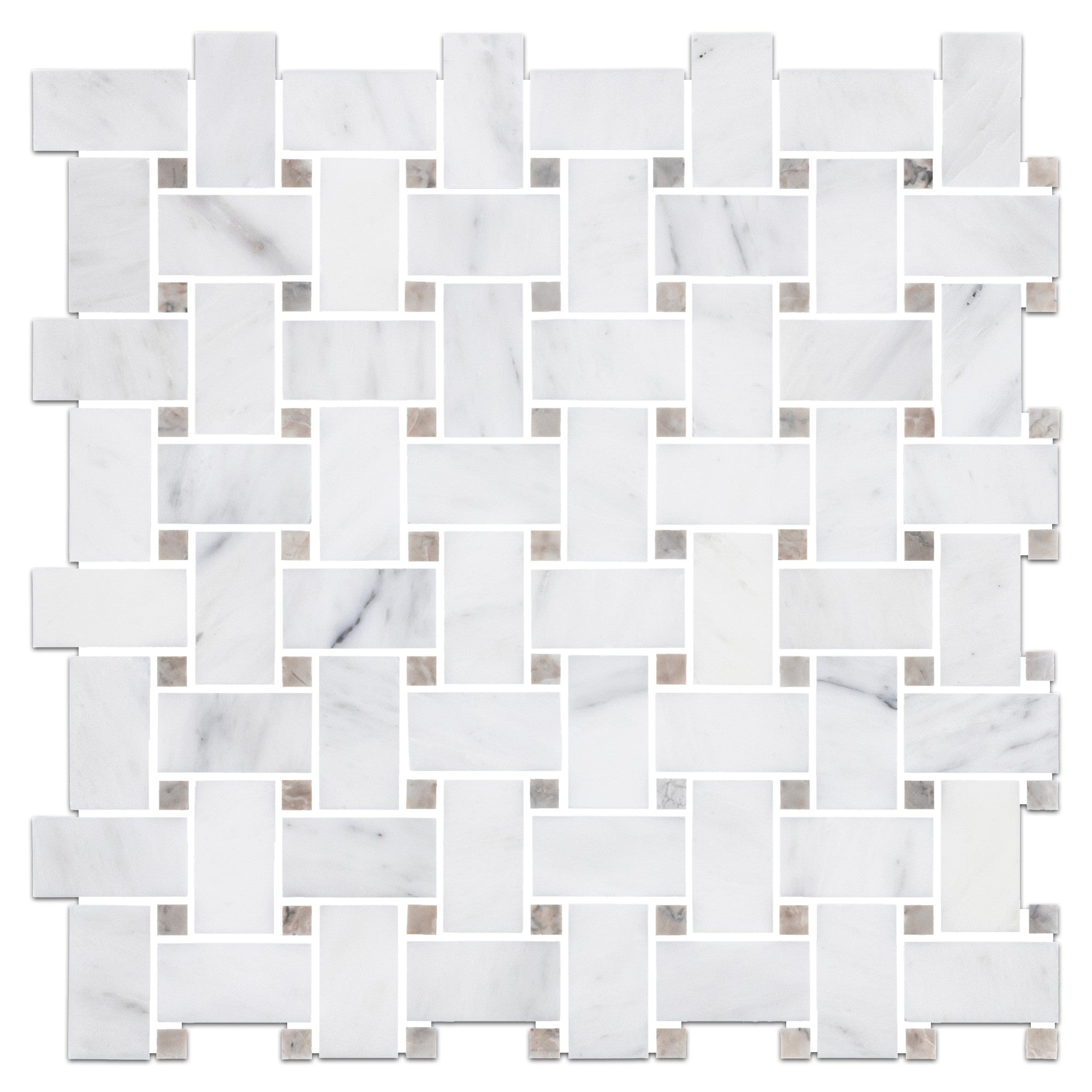 Elon Tile Basketweave tile — available at Surface Group